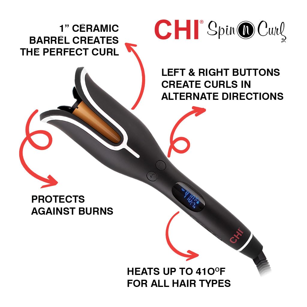 CHI Spin N Curl Hair Styling Tool for Curls