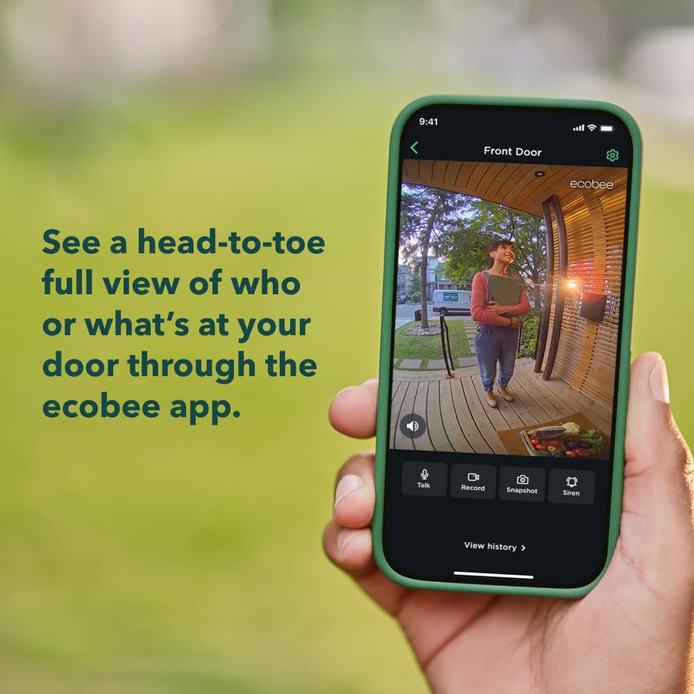 ecobee Smart Video Doorbell with HD Camera