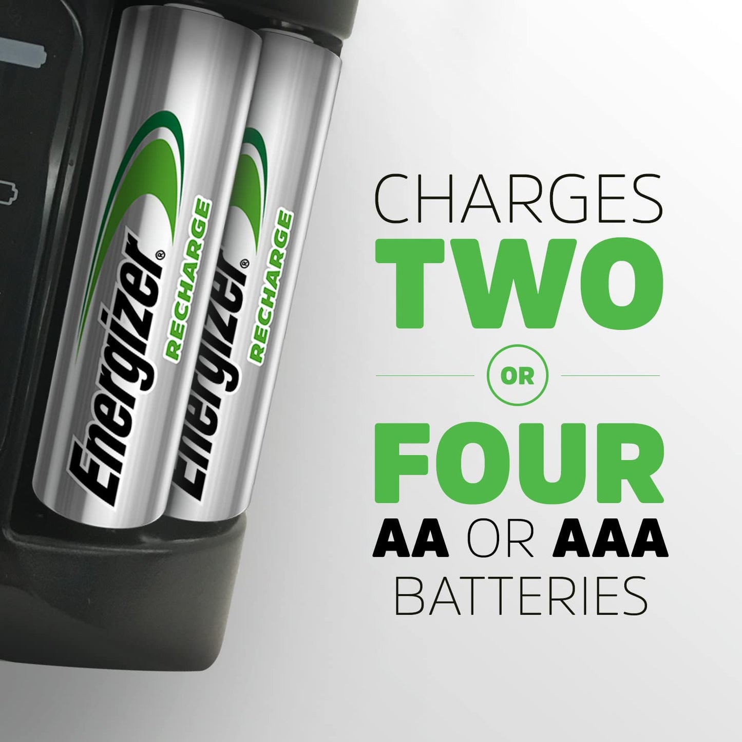 Energizer Recharge Pro AA/AAA Battery Charger with Batteries