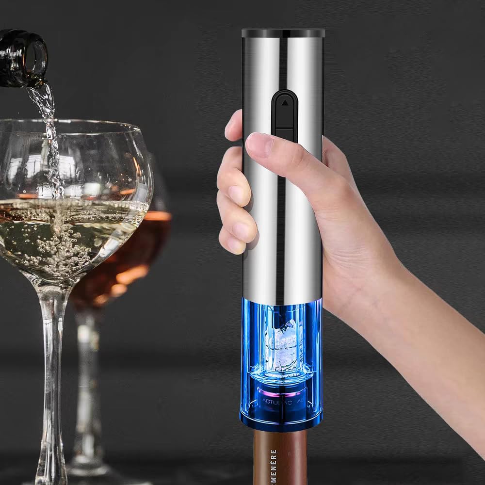 Automatic Electric Wine Opener with Foil Cutter