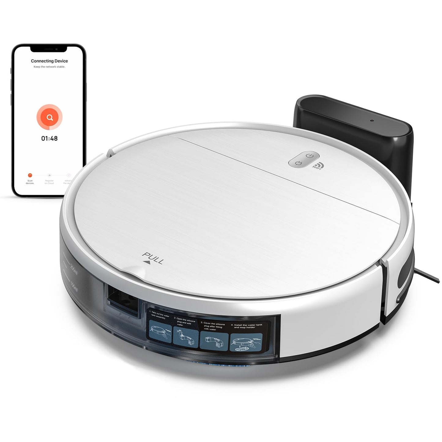 UMMUND 2-in-1 Robot Vacuum and Mop Cleaner