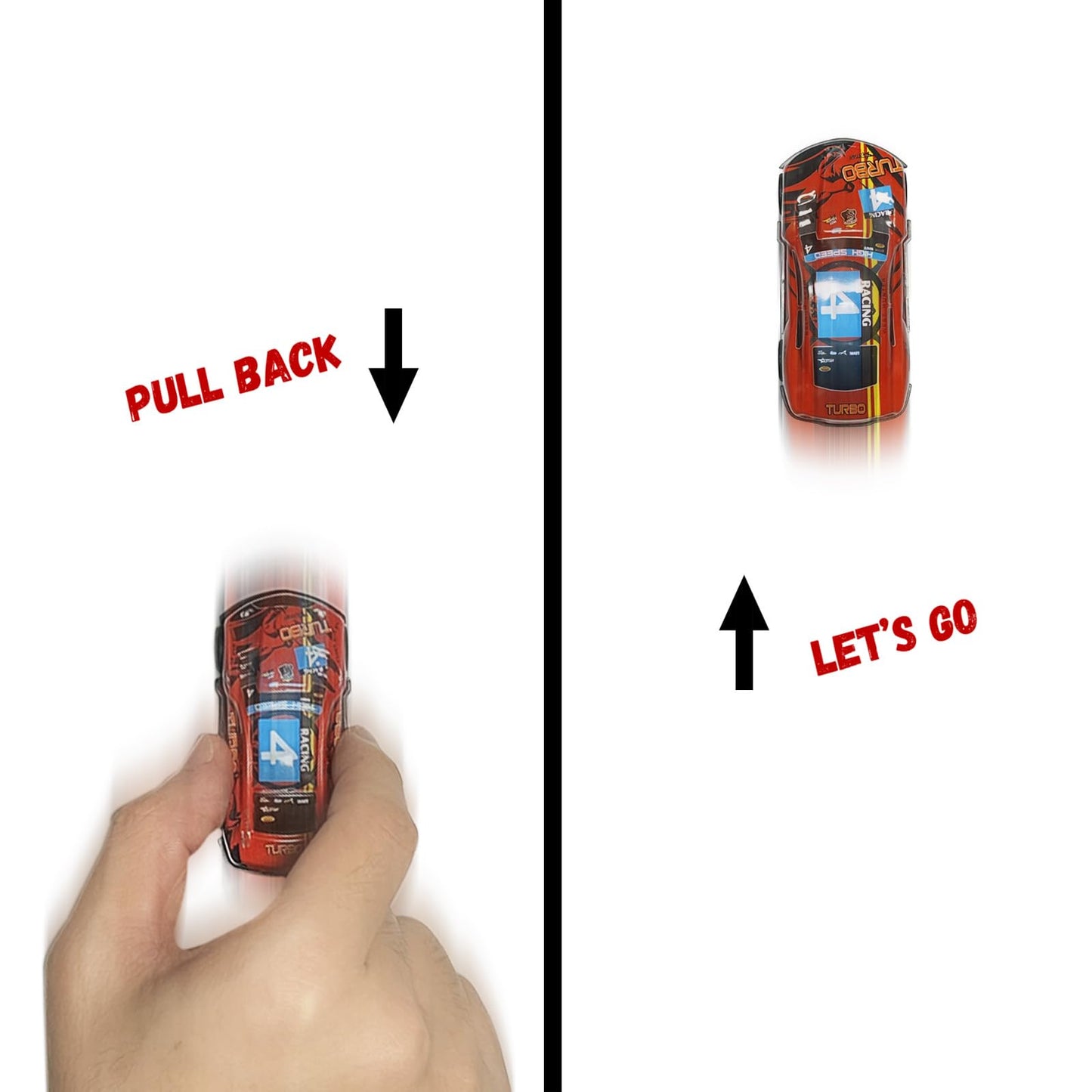 24 Pcs Mini Pull Back Cars Toy Set