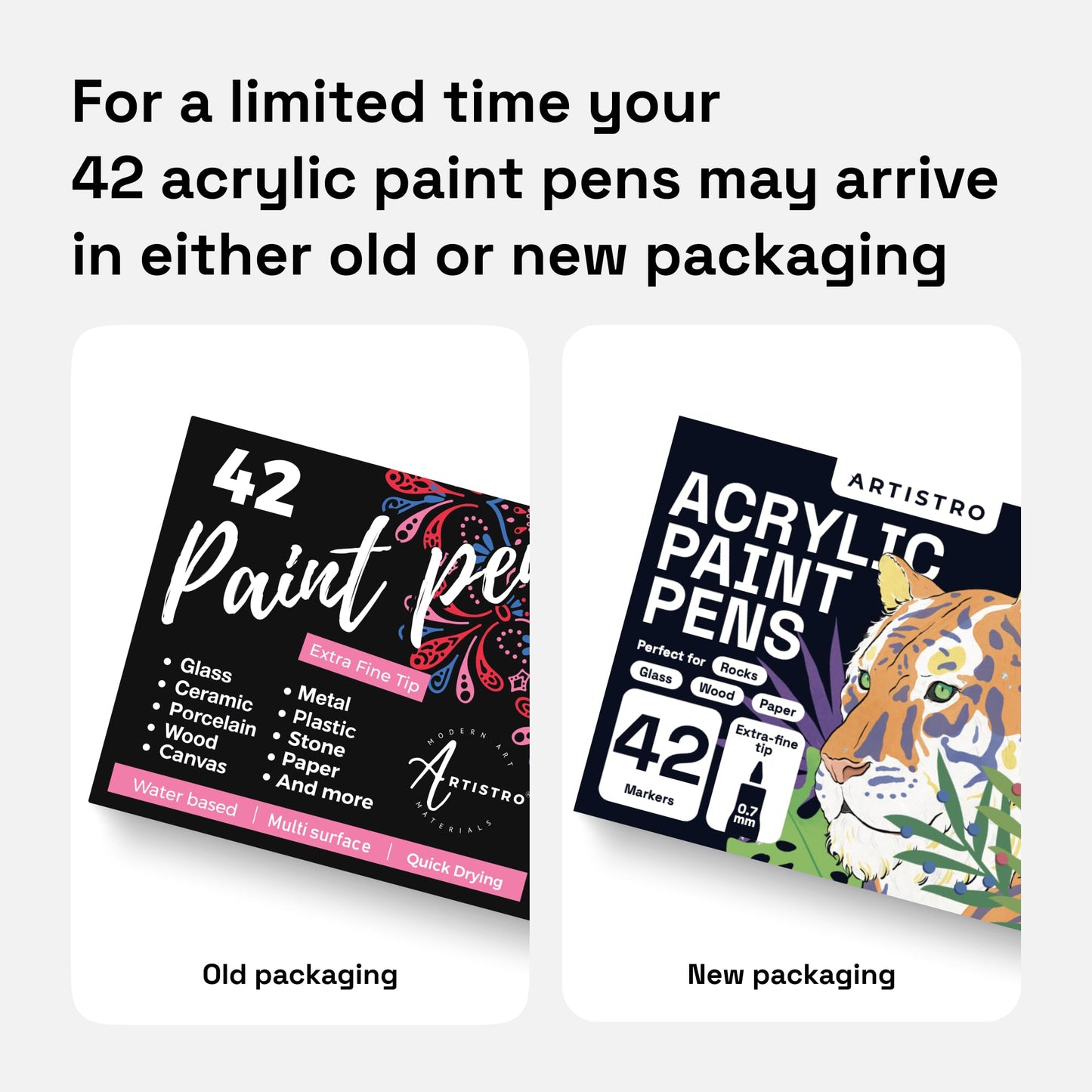 ARTISTRO Acrylic Paint Pens for All Surfaces