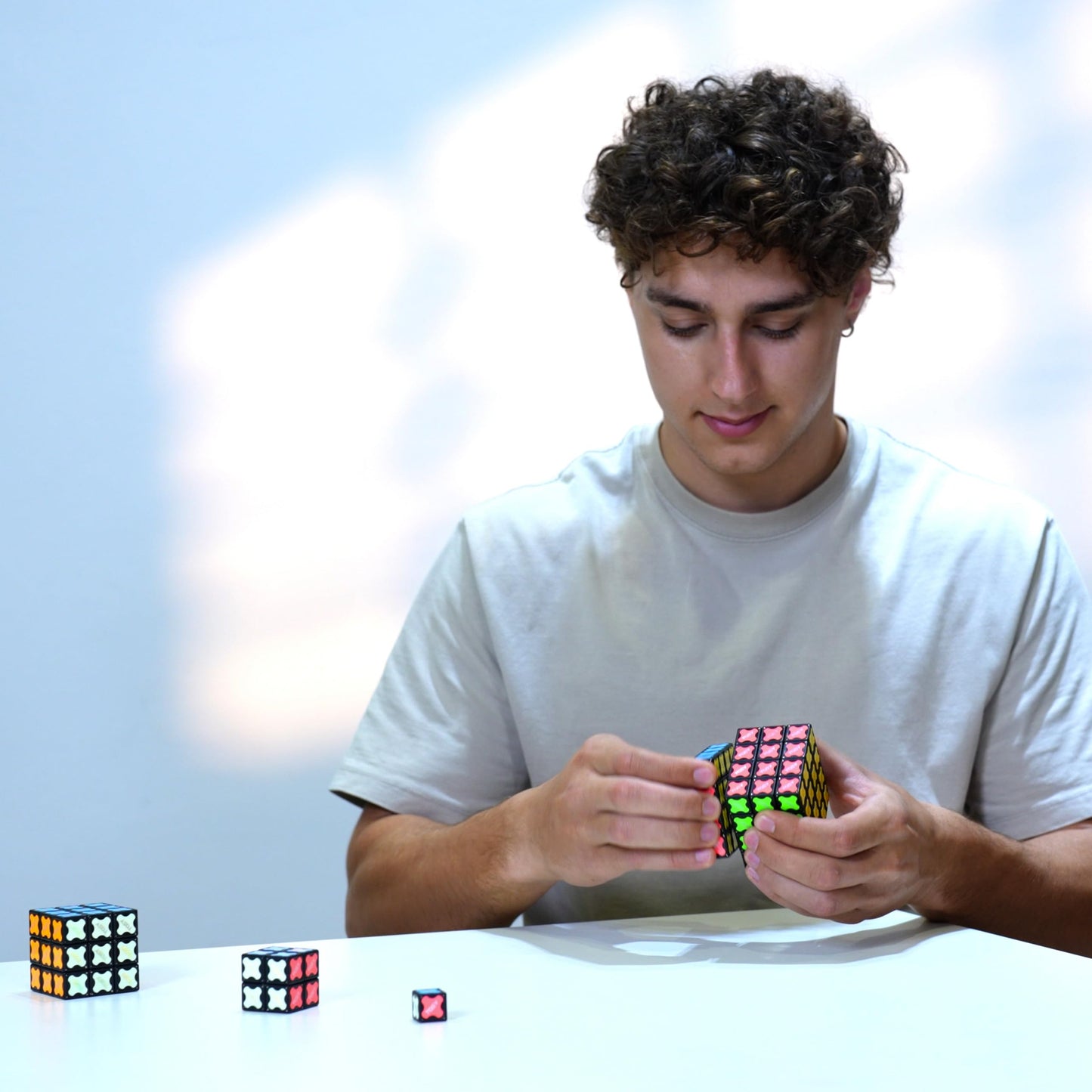 TOSY 3x3 Magnet Cube Puzzle Toy for Kids