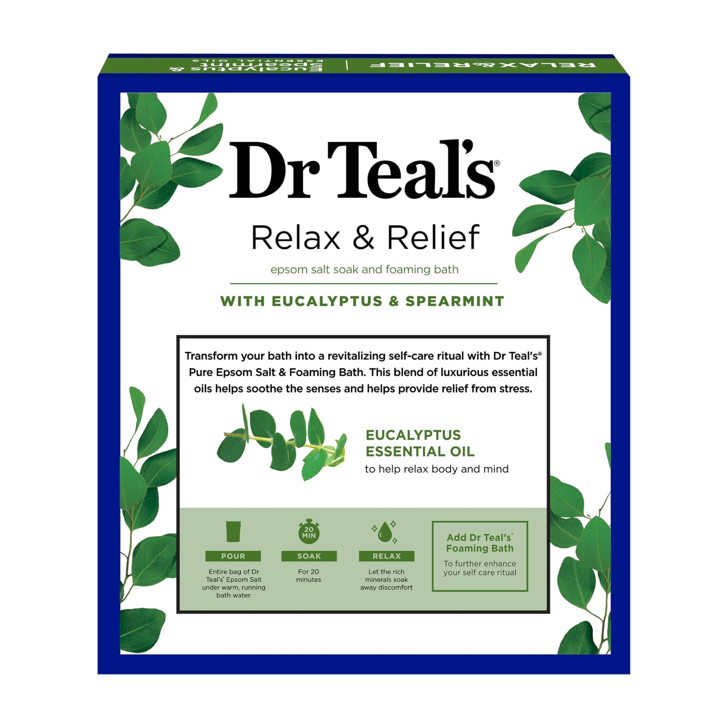 Dr Teal's Eucalyptus & Spearmint Bath Gift Set
