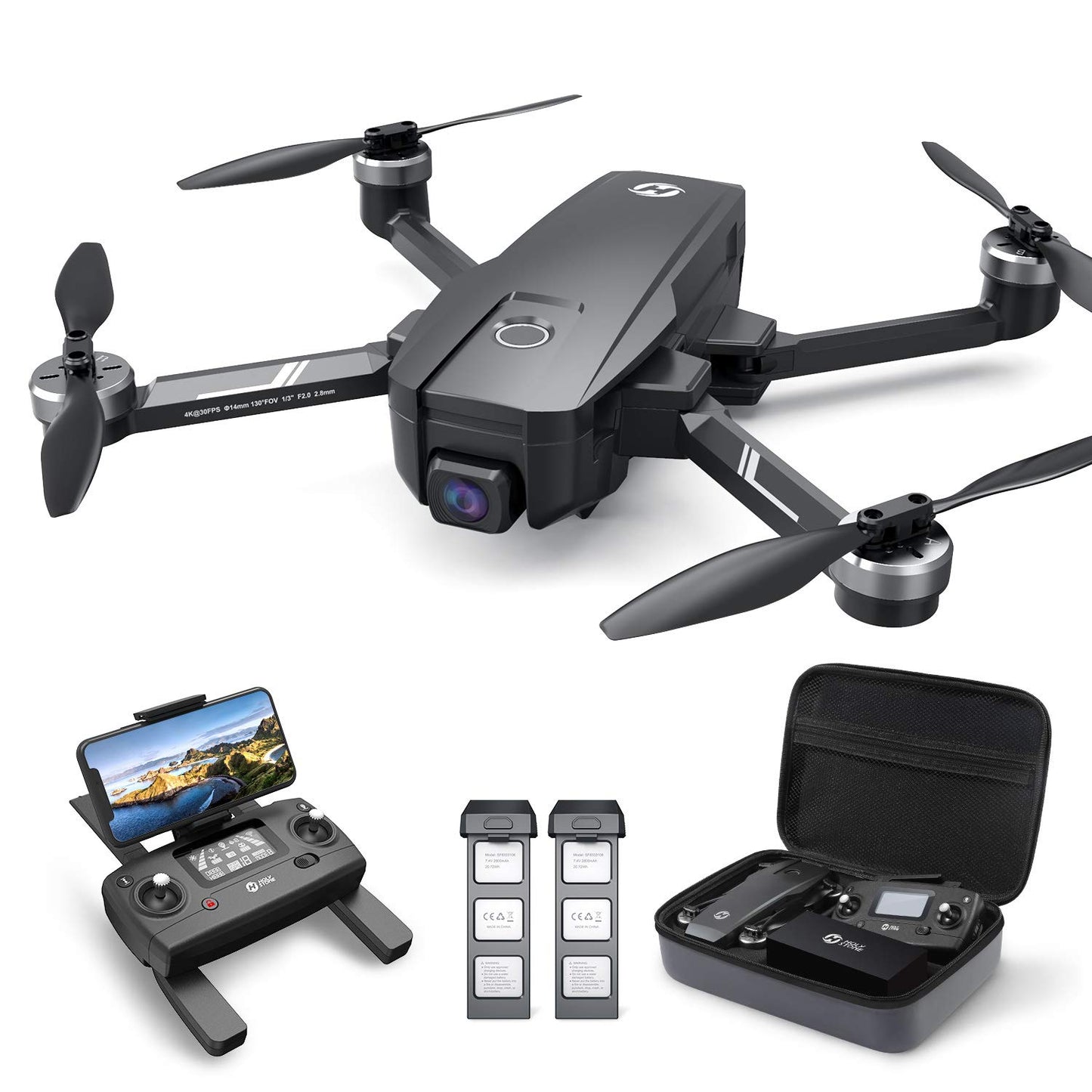 Holy Stone 4K Drone with GPS and Follow Me