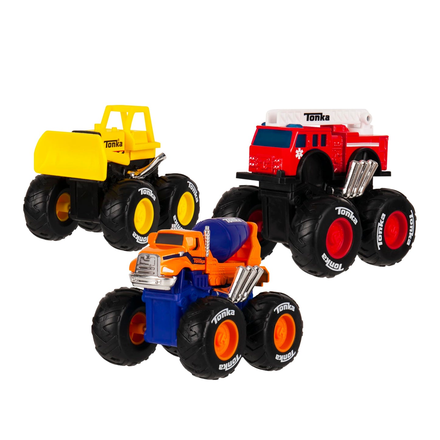 Tonka Metal Movers 3-Pack Trucks Set