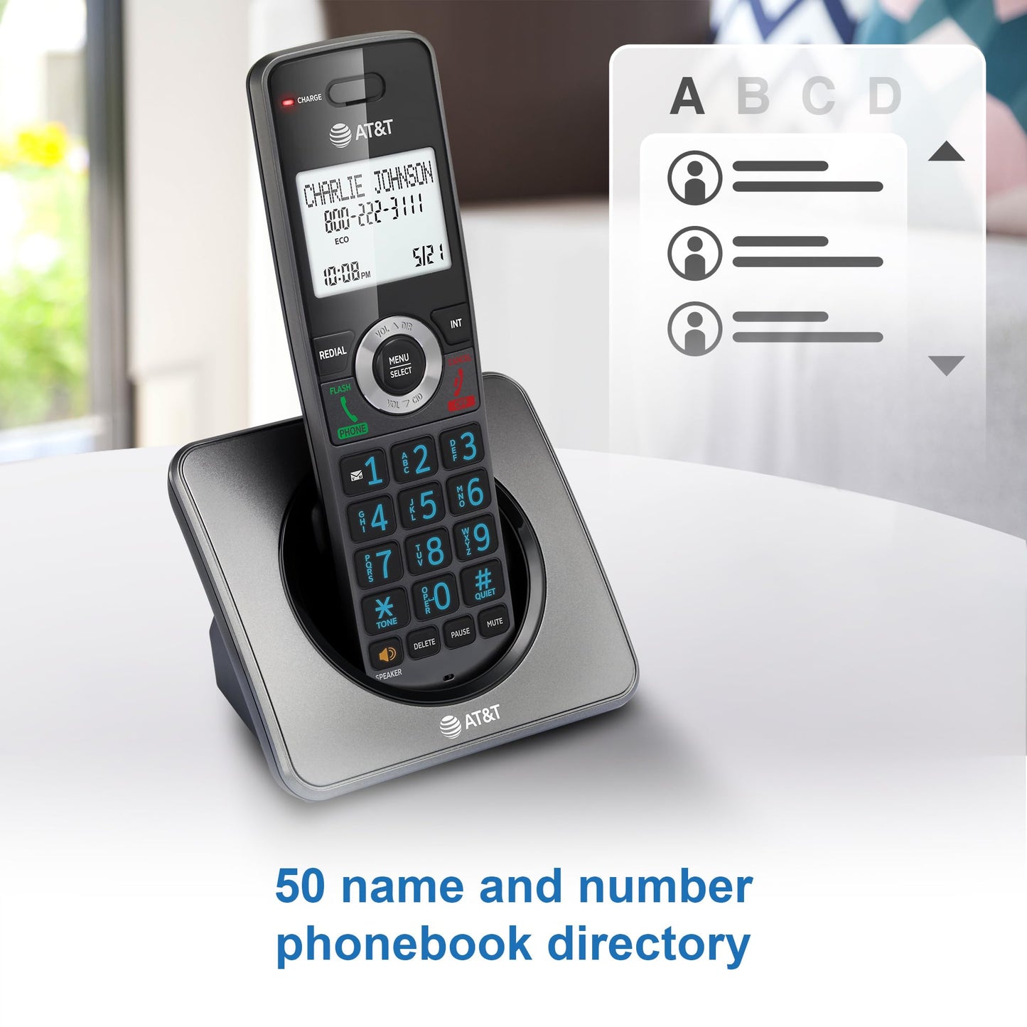AT&T DECT 6.0 Cordless Phone with Caller ID