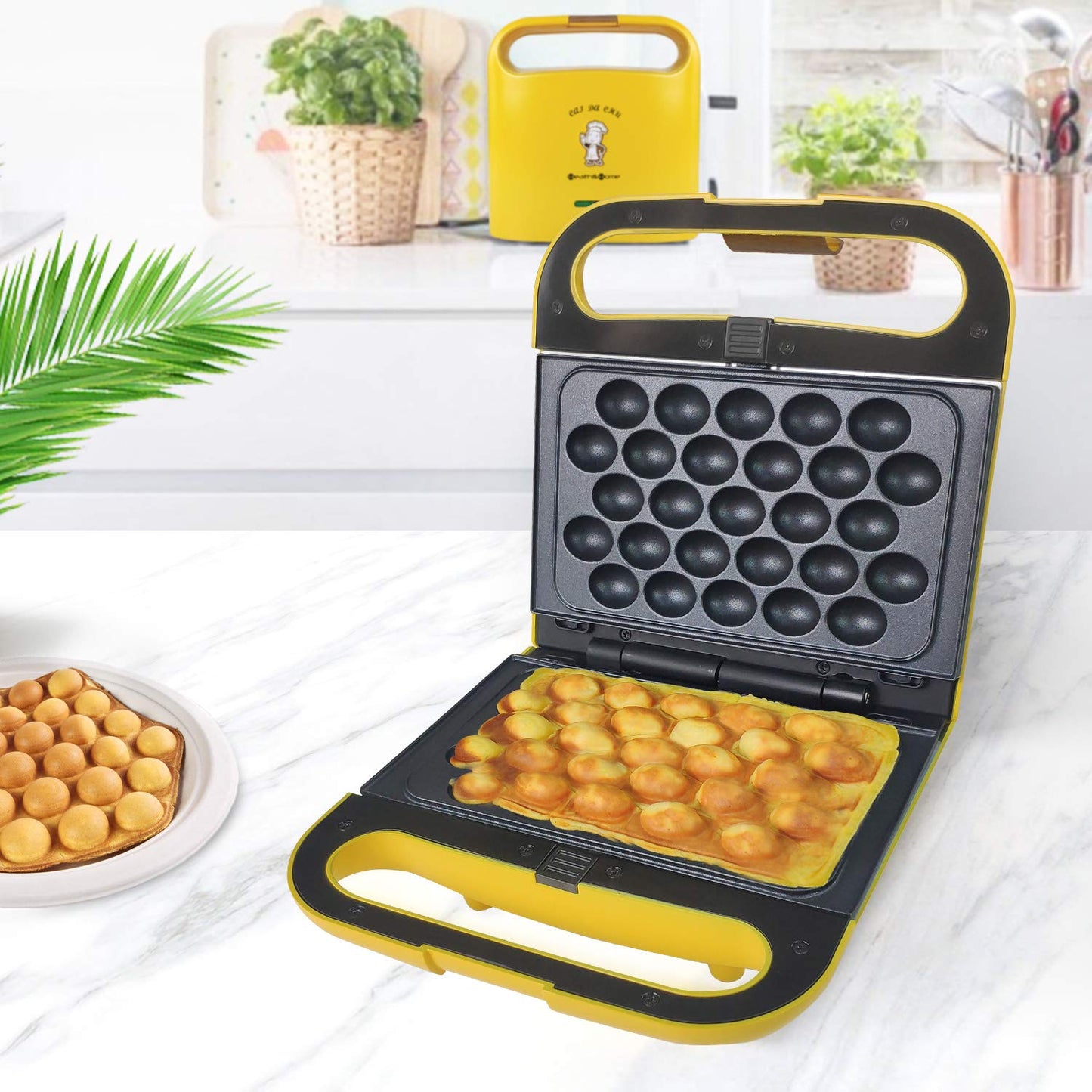 Interchangeable Baking Plates for Doughnuts and Waffles