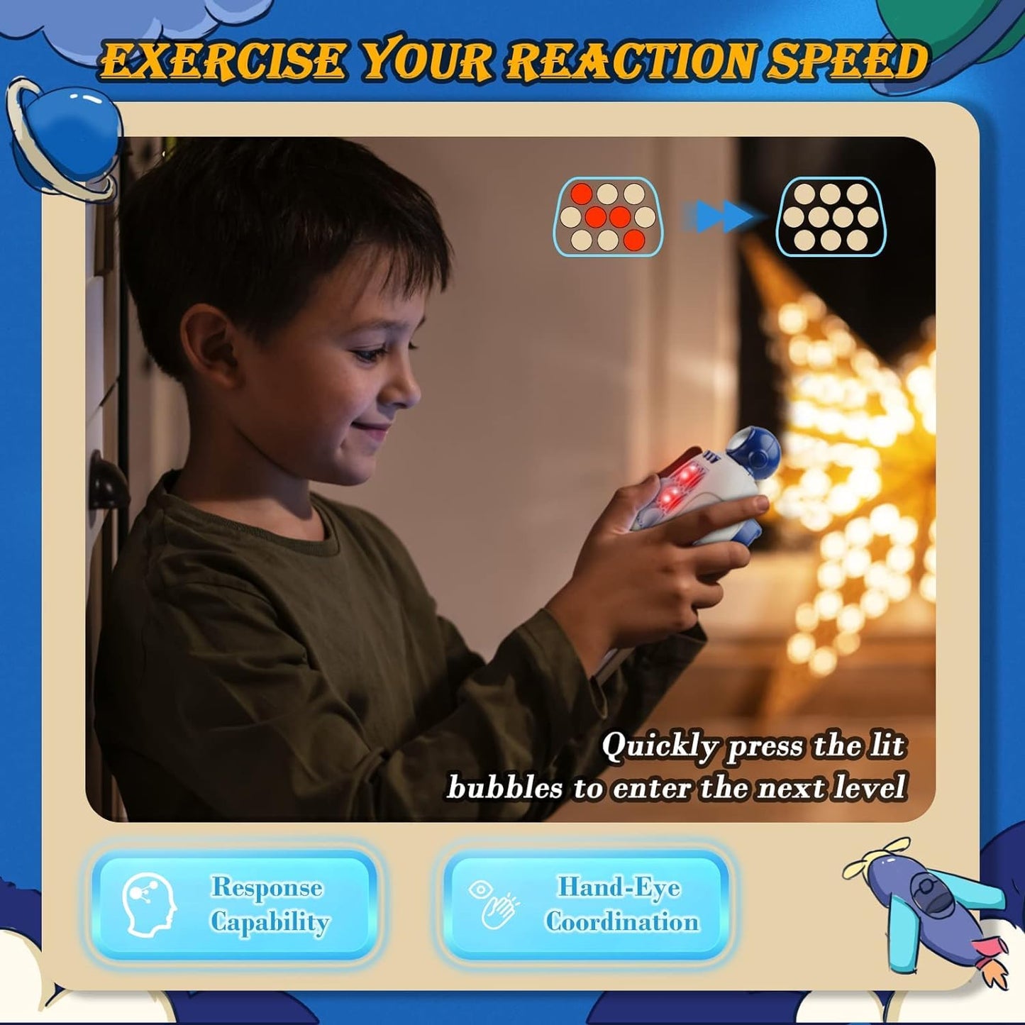 Push Game Fidget Toy for Kids and Adults