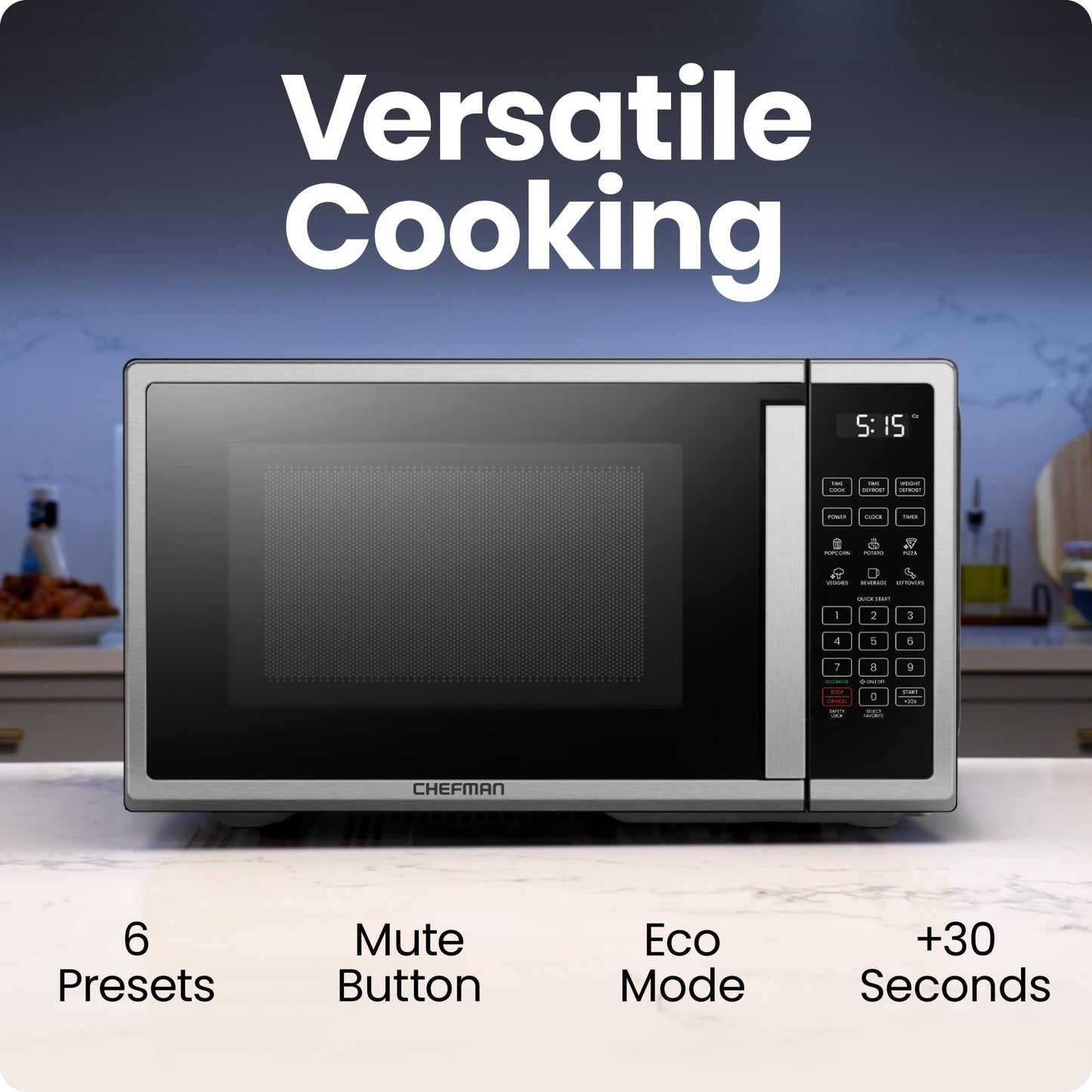 Chefman 0.7 Cu. Ft. Digital Microwave Oven