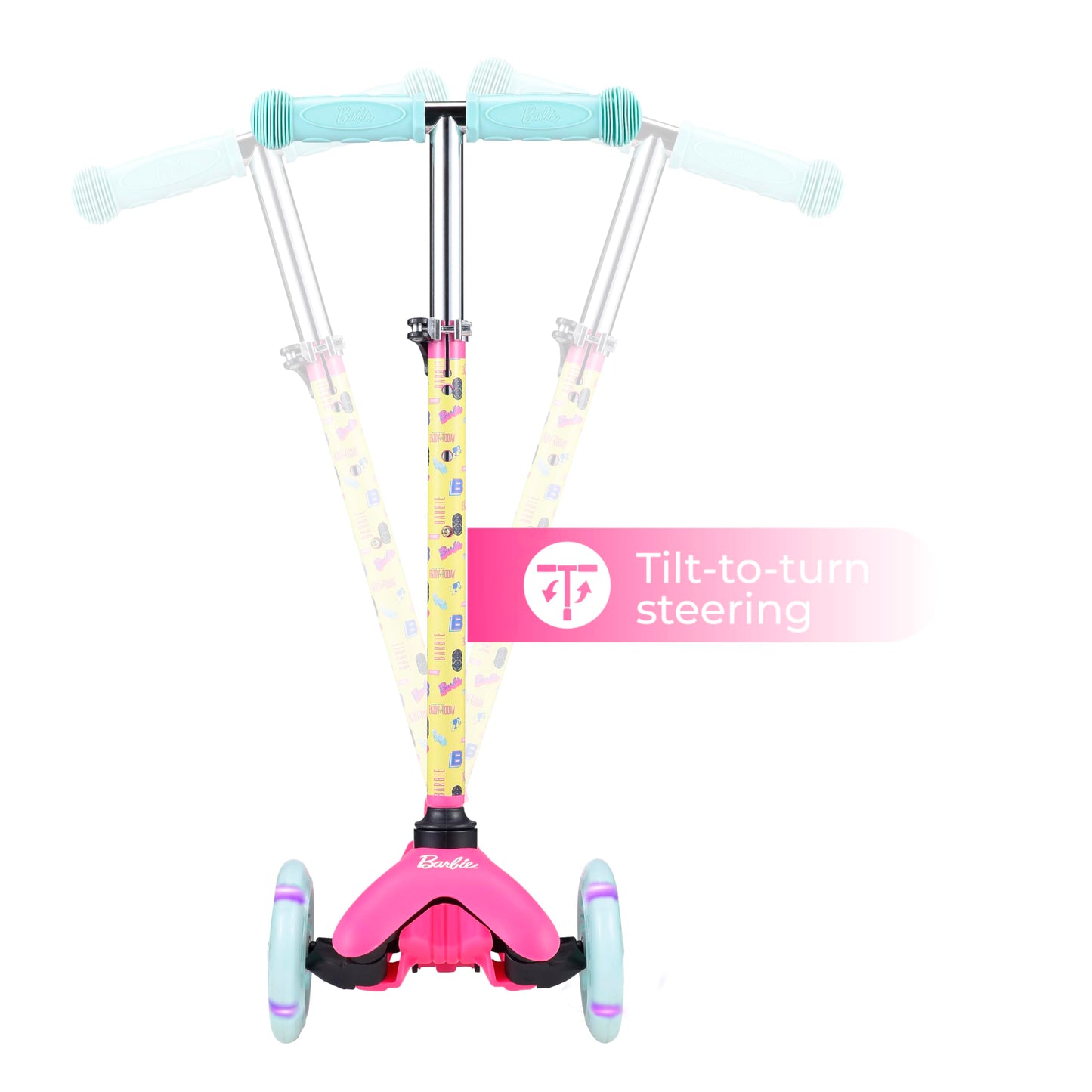 Barbie Self Balancing Kick Scooter with Lights