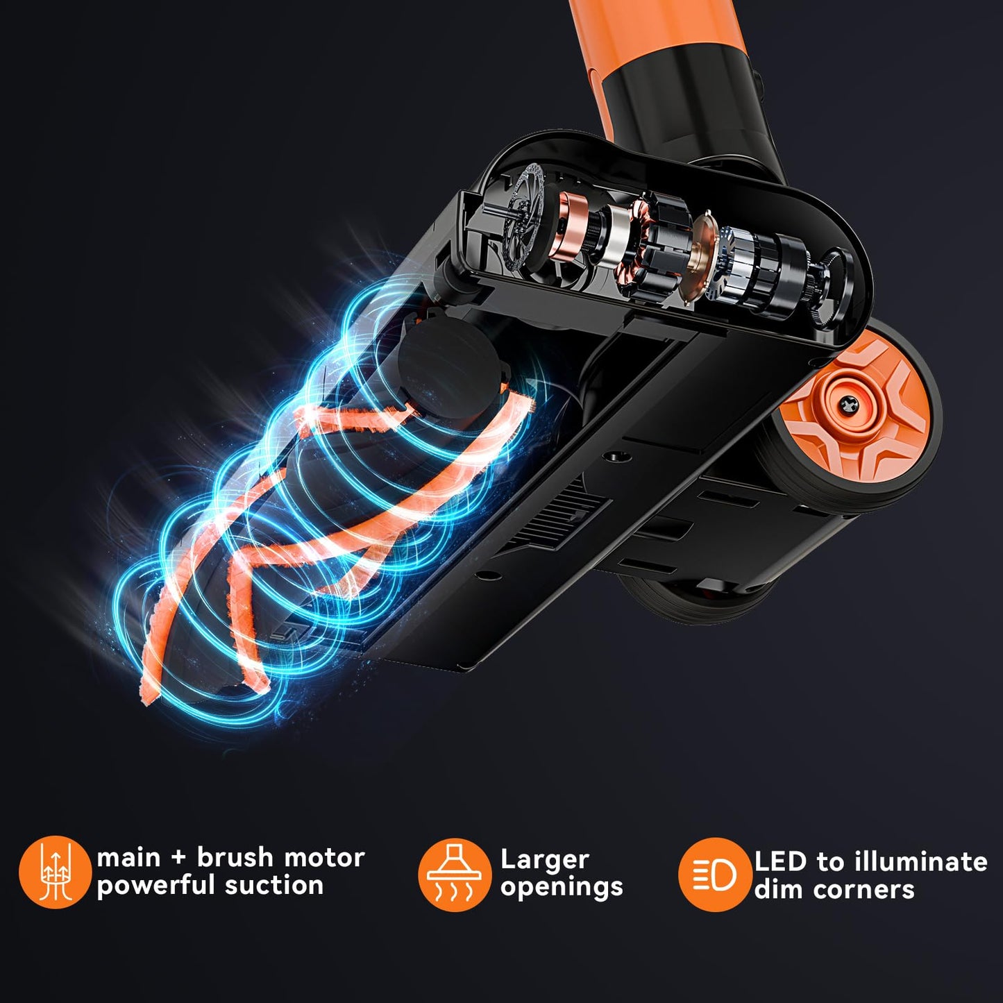550W Stick Vacuum Cleaner for Home & Pets
