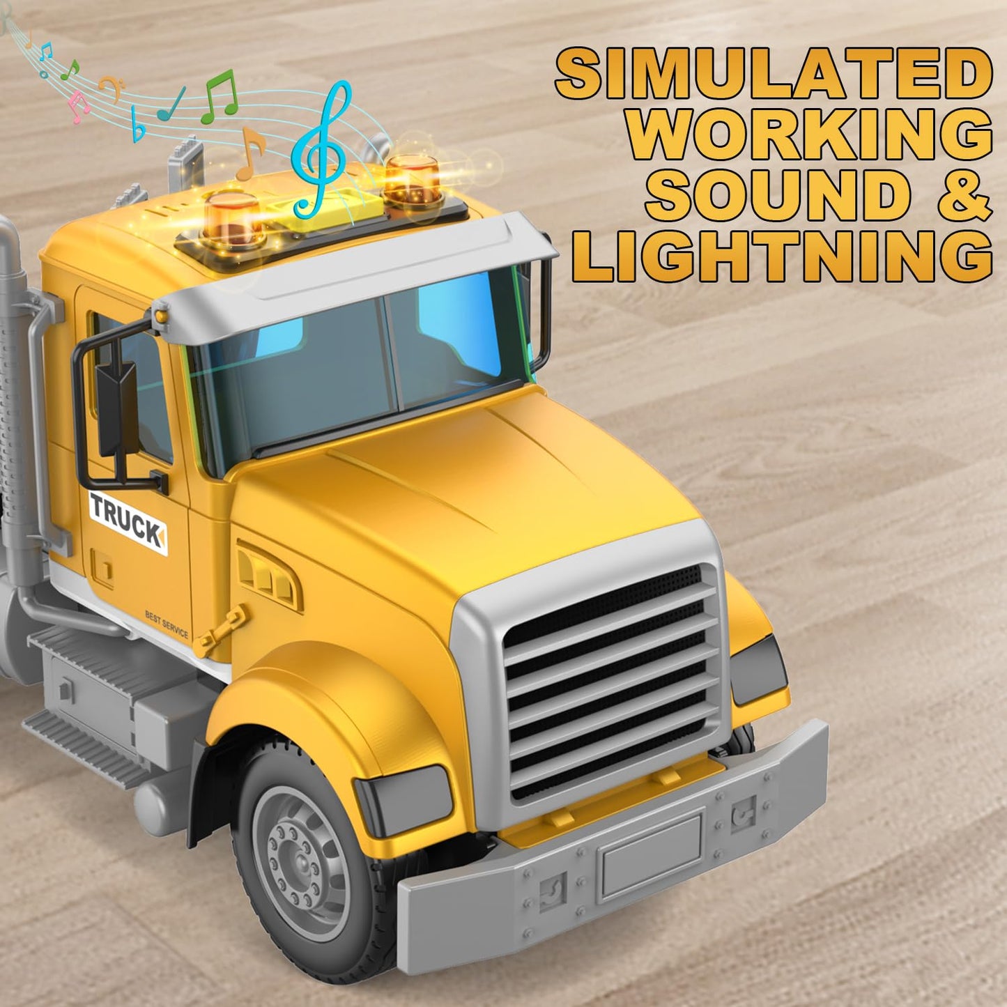 DOWELLIN Truck Carrier Toy Set for Kids