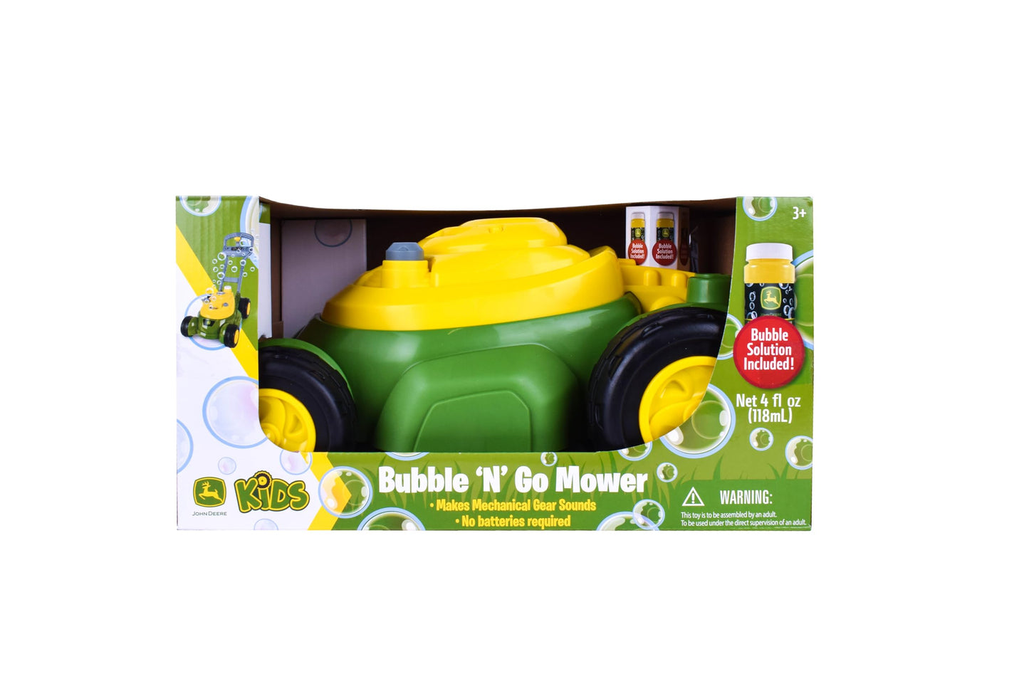 John Deere Bubble Lawn Mower Toy for Toddlers