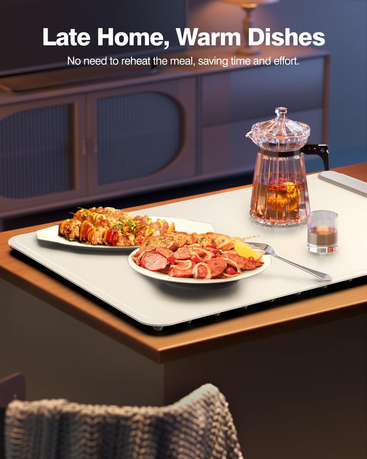 Electric Warming Tray with Auto Shut-Off