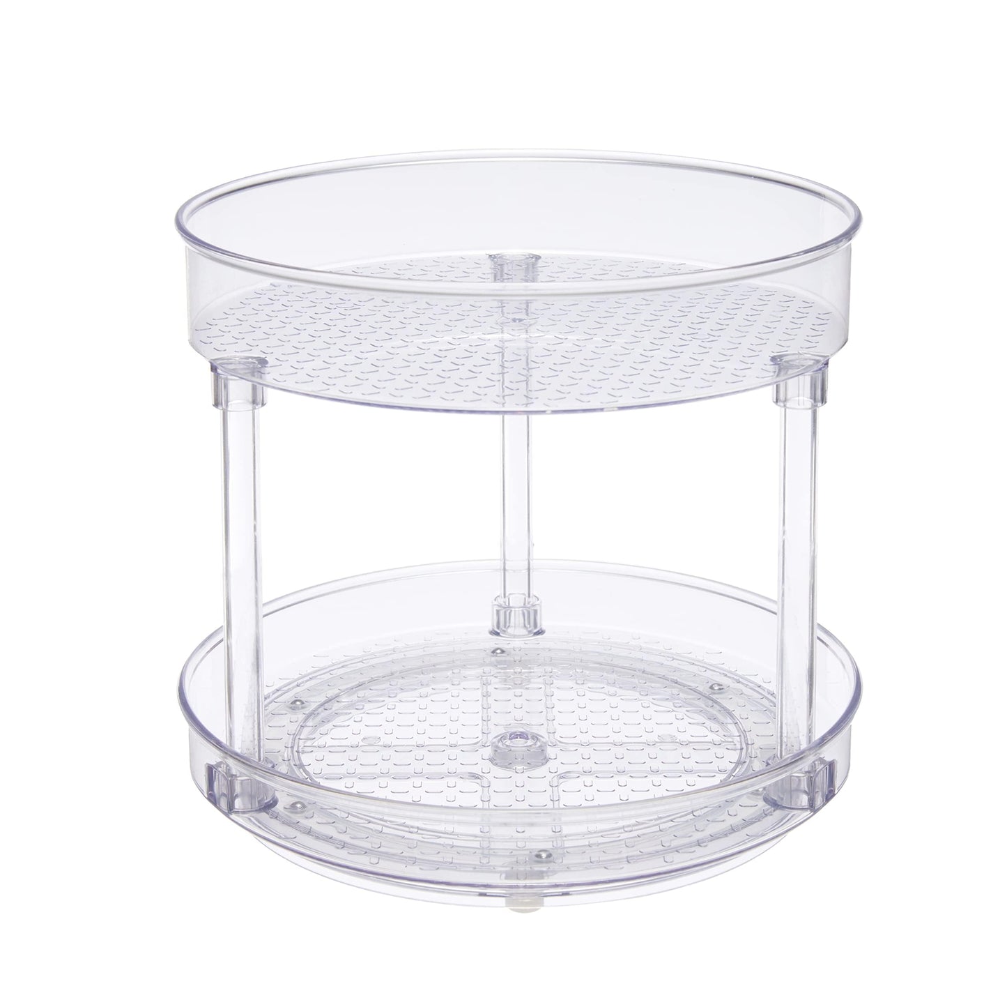 9" 2-Tier Turntable Organizer by Amazon Basics