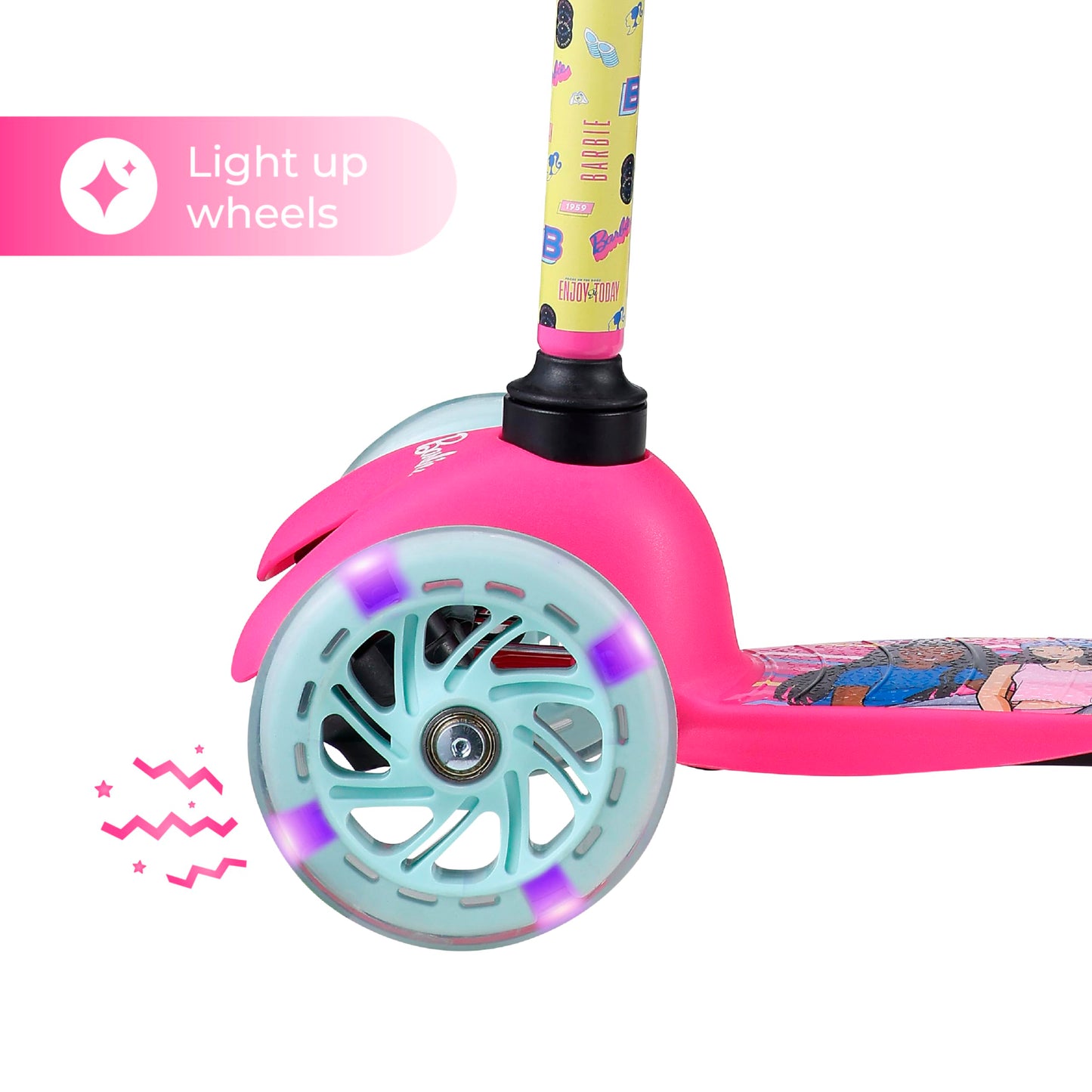 Barbie Self Balancing Kick Scooter with Lights