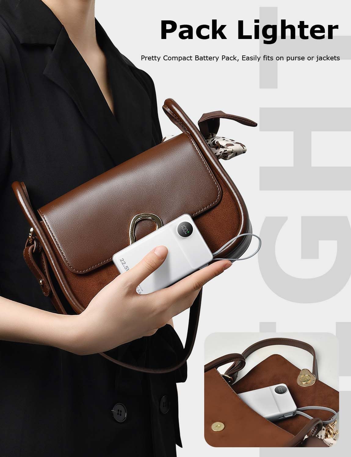 10000mAh LISEN MagSafe Wireless Power Bank