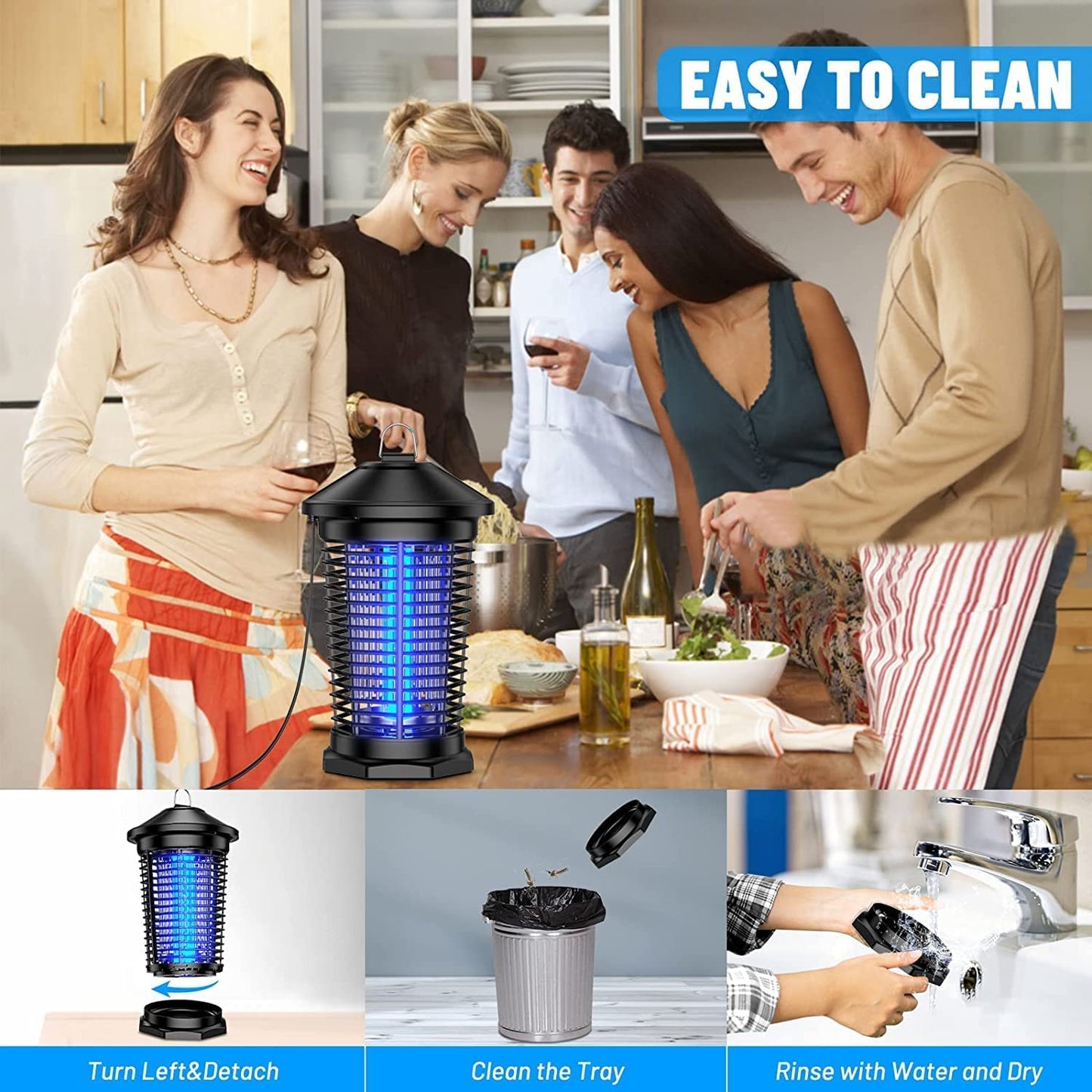 Electric Mosquito Zapper for Indoor and Outdoor
