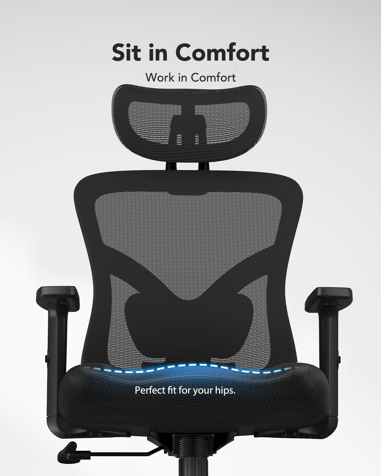 HUANUO Ergonomic High Back Office Chair