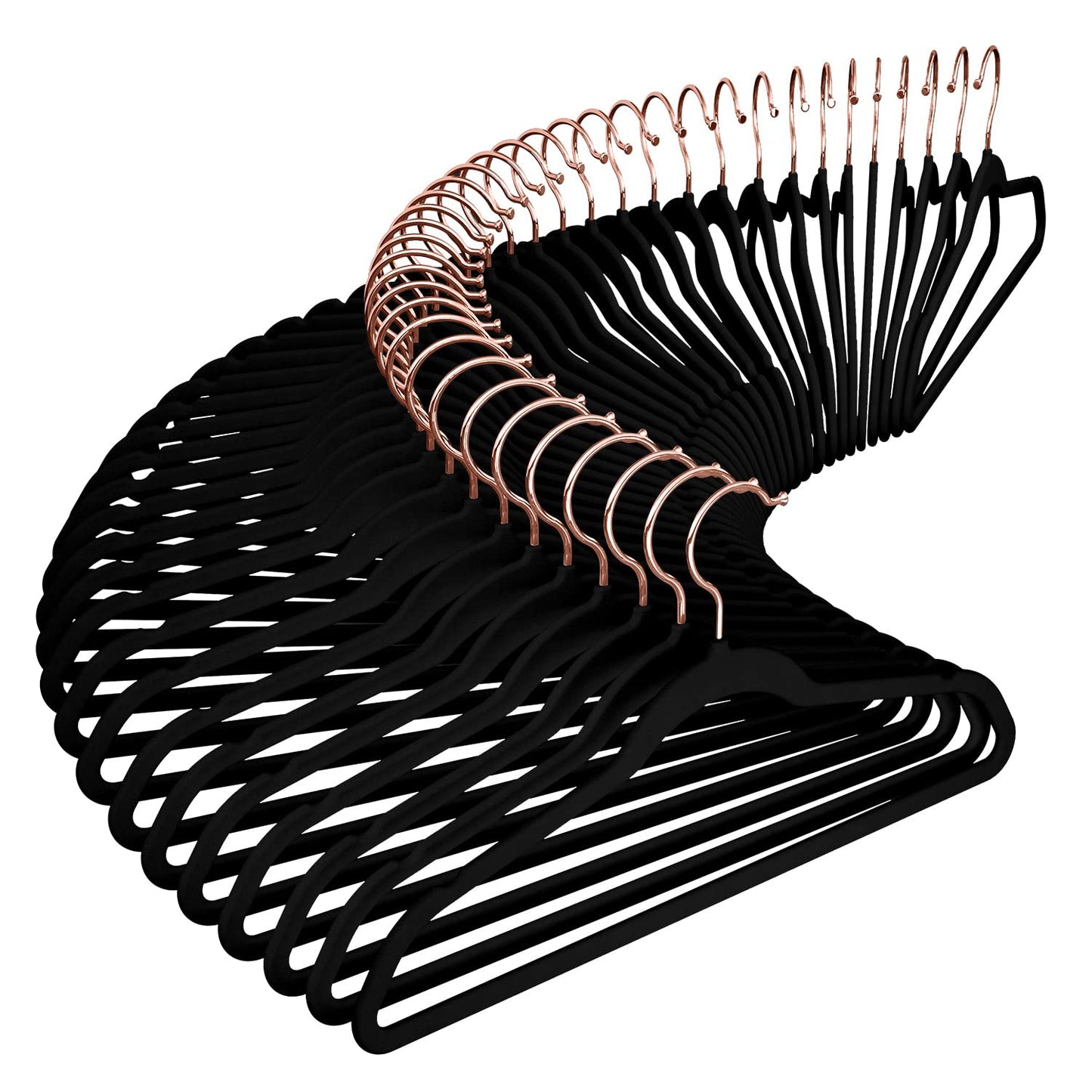 Heavy Duty Velvet Clothes Hangers 50 Pack