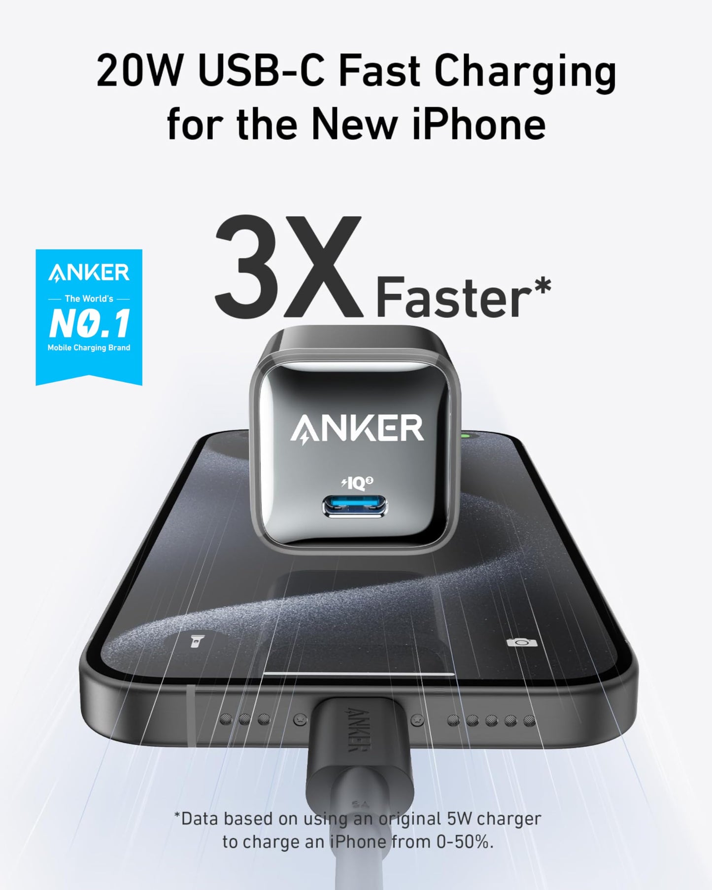 Anker 20W USB C Fast Charger 2-Pack