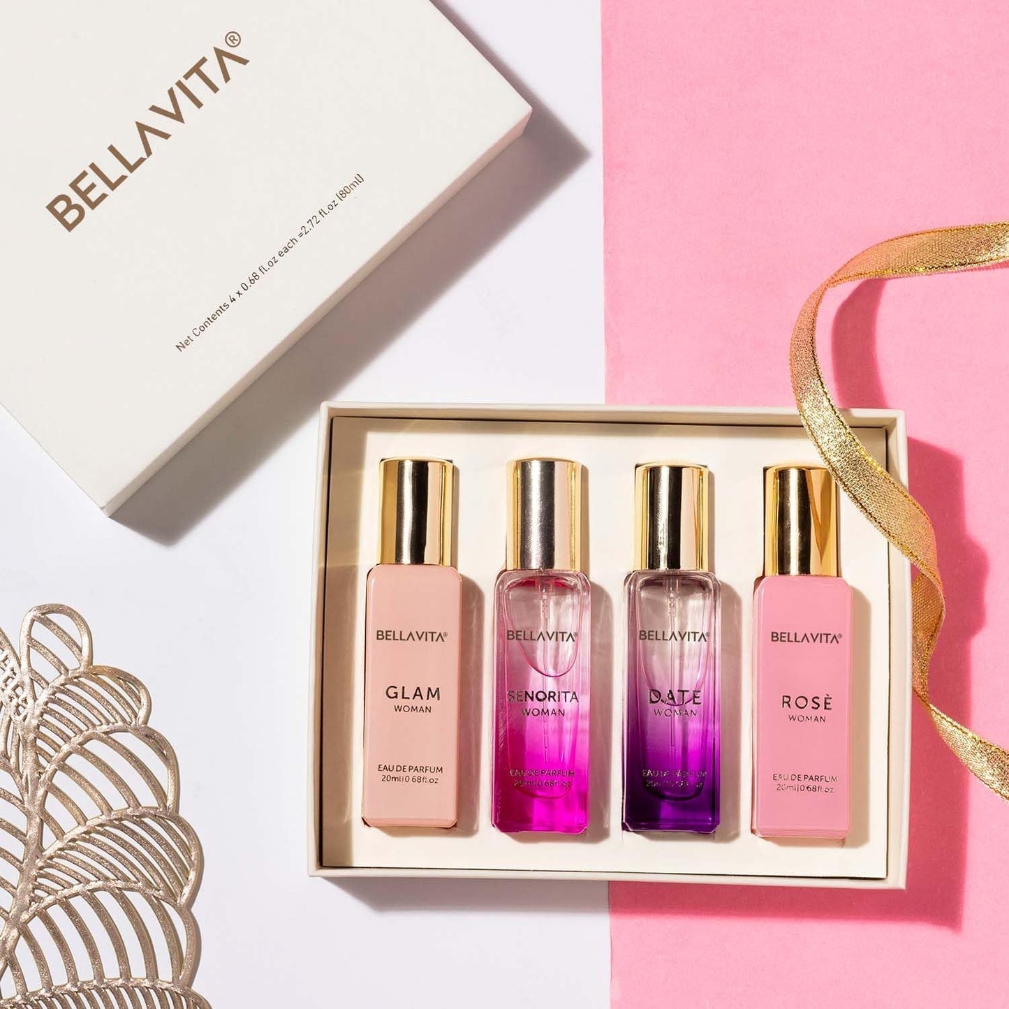 Luxury Perfume Gift Set for Women - 4x20ml
