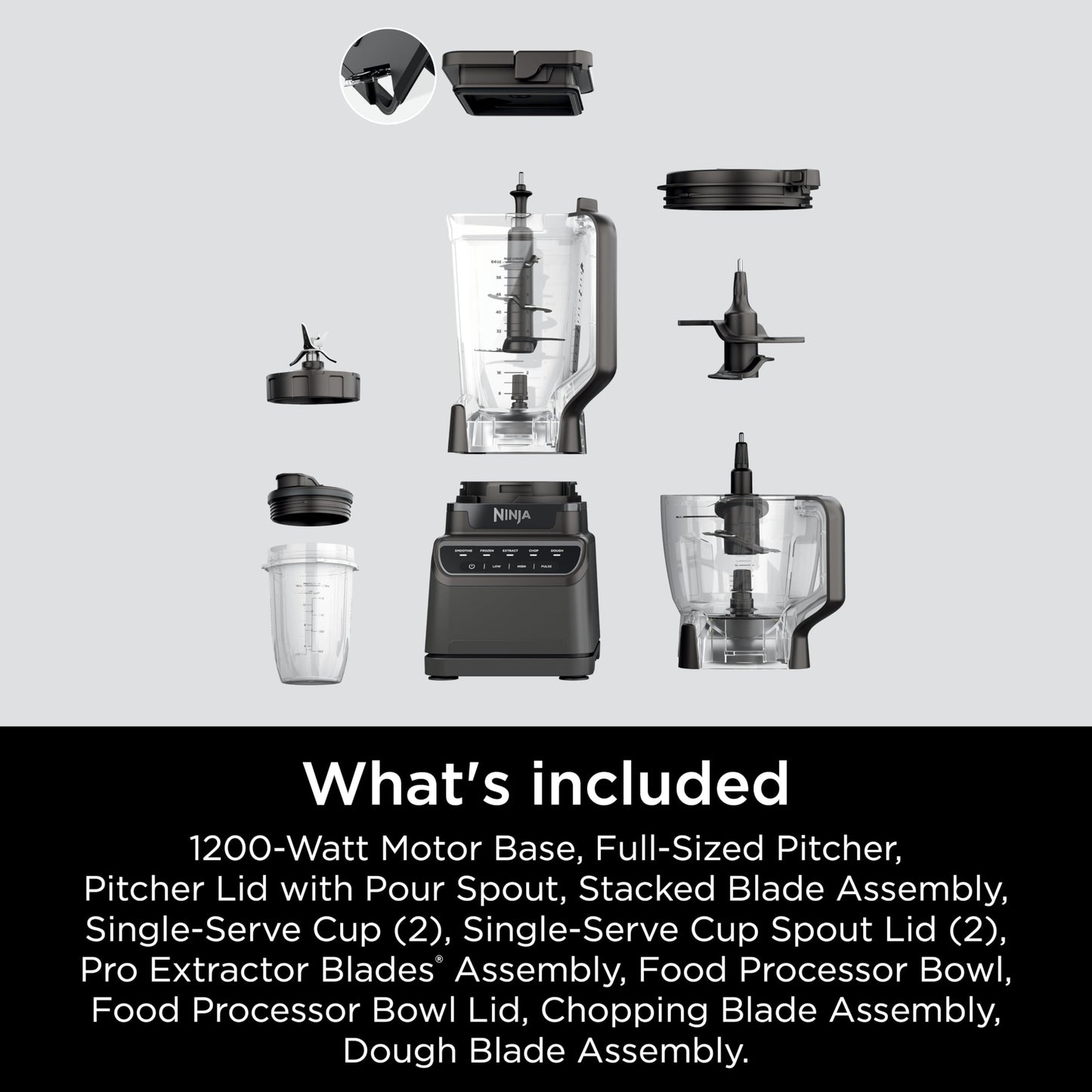 Ninja 1200W Blender & Food Processor System