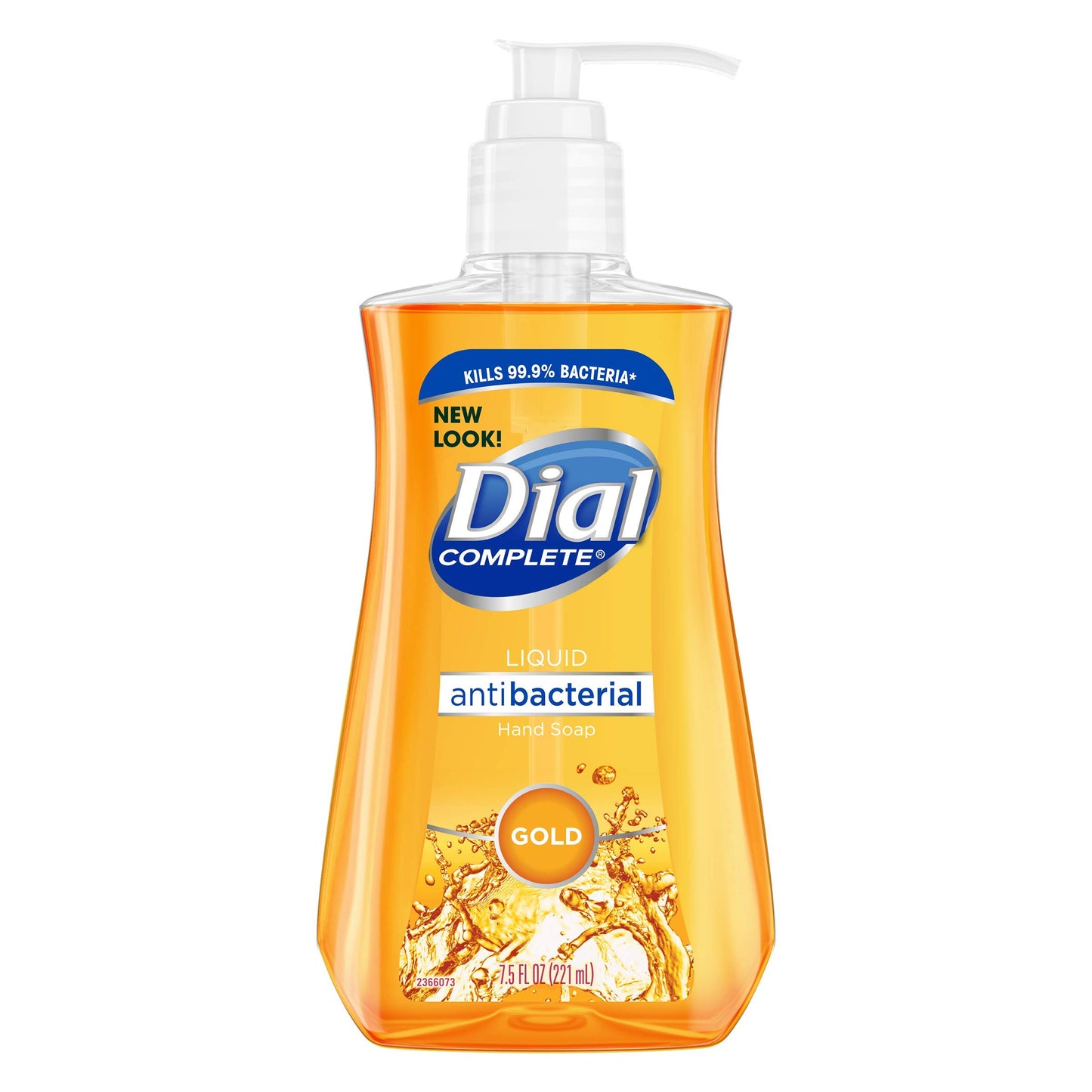 Dial Antibacterial Liquid Hand Soap, Gold, 7.5oz