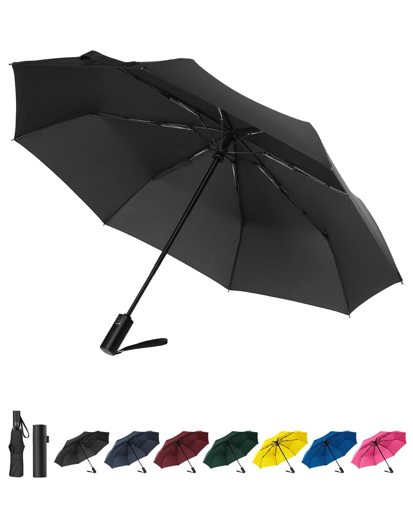 Compact Automatic Travel Umbrella by POKIXY