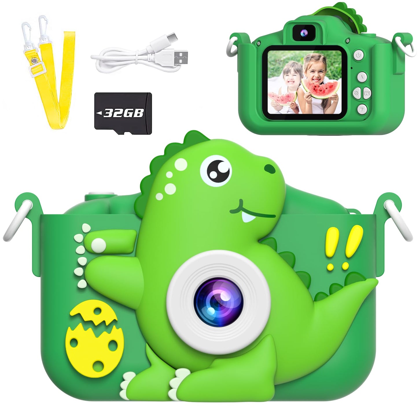 MindPal Kids 1080P HD Selfie Camera with SD Card