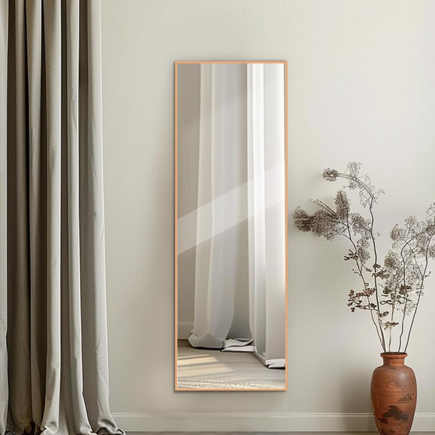Anpark 47x14 Over Door Full Length Mirror