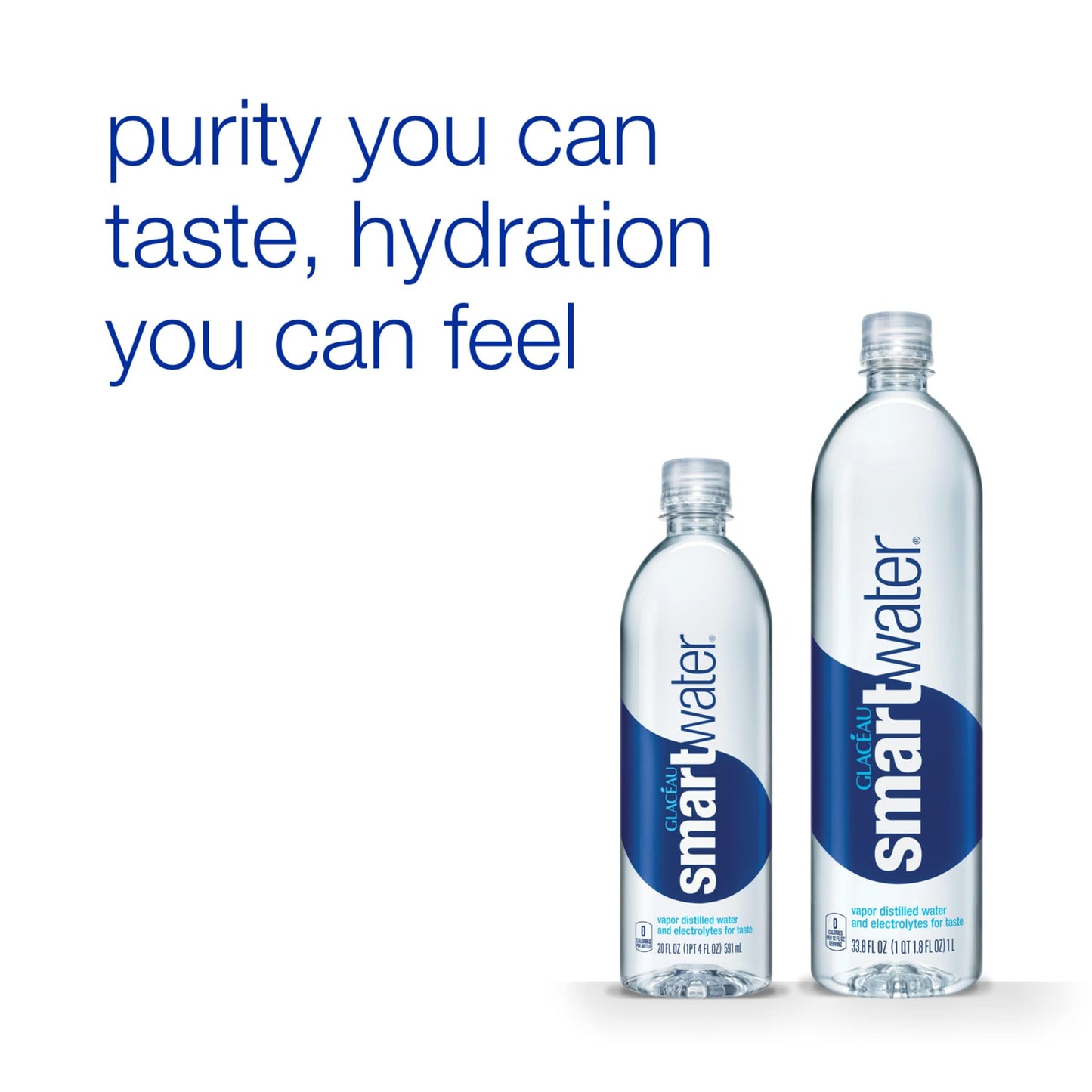 6 Pack smartwater Premium Vapor Distilled Water