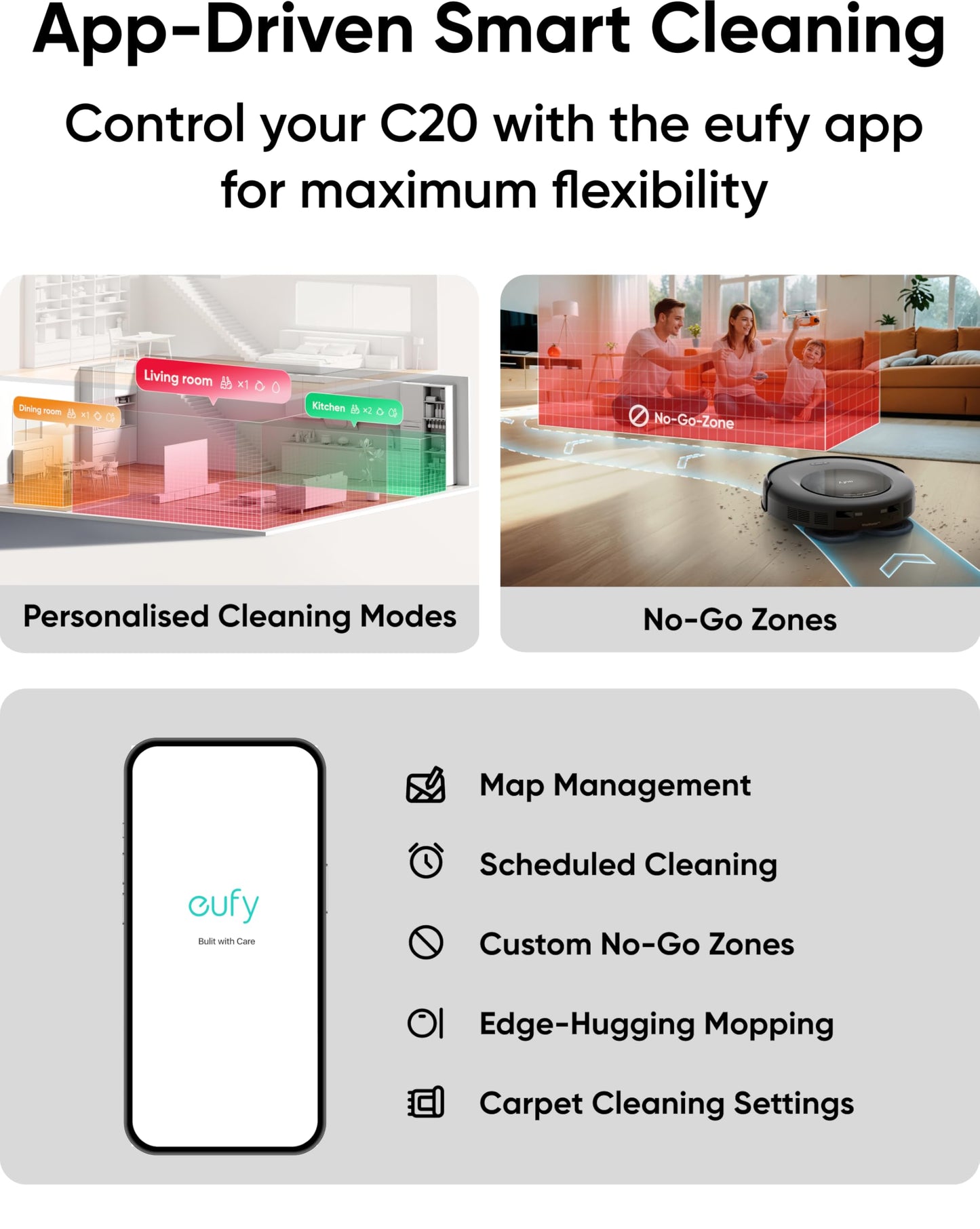 eufy Robot Vacuum and Mop Combo, Self-Emptying