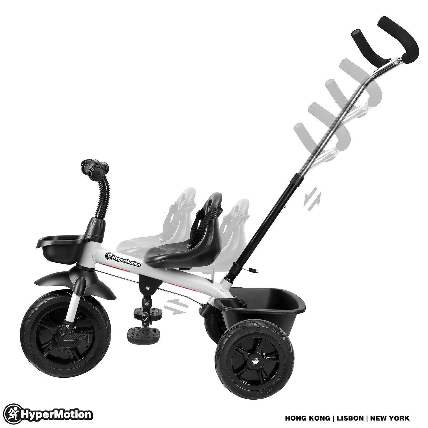 Hypermotion Toddler Tricycle with Adjustable Handle
