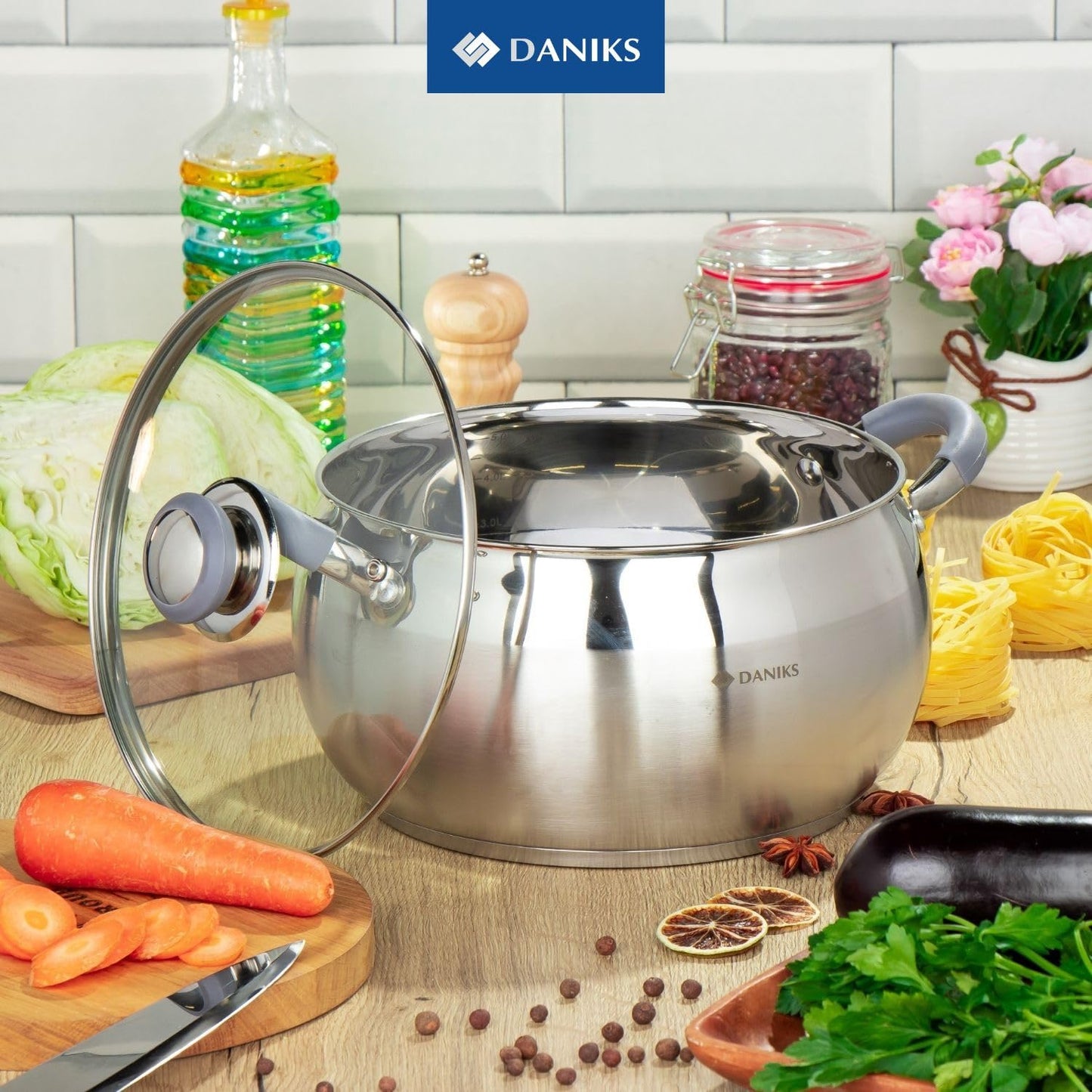 11-Piece Stainless Steel Induction Cookware Set