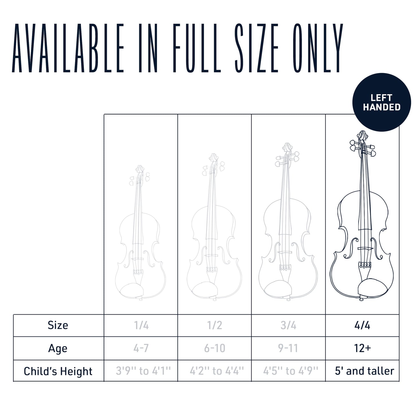 Cecilio 4/4 CVNAE-330 Ebony Fitted Acoustic/Electric Violin in Antique Varnish (Full Size)