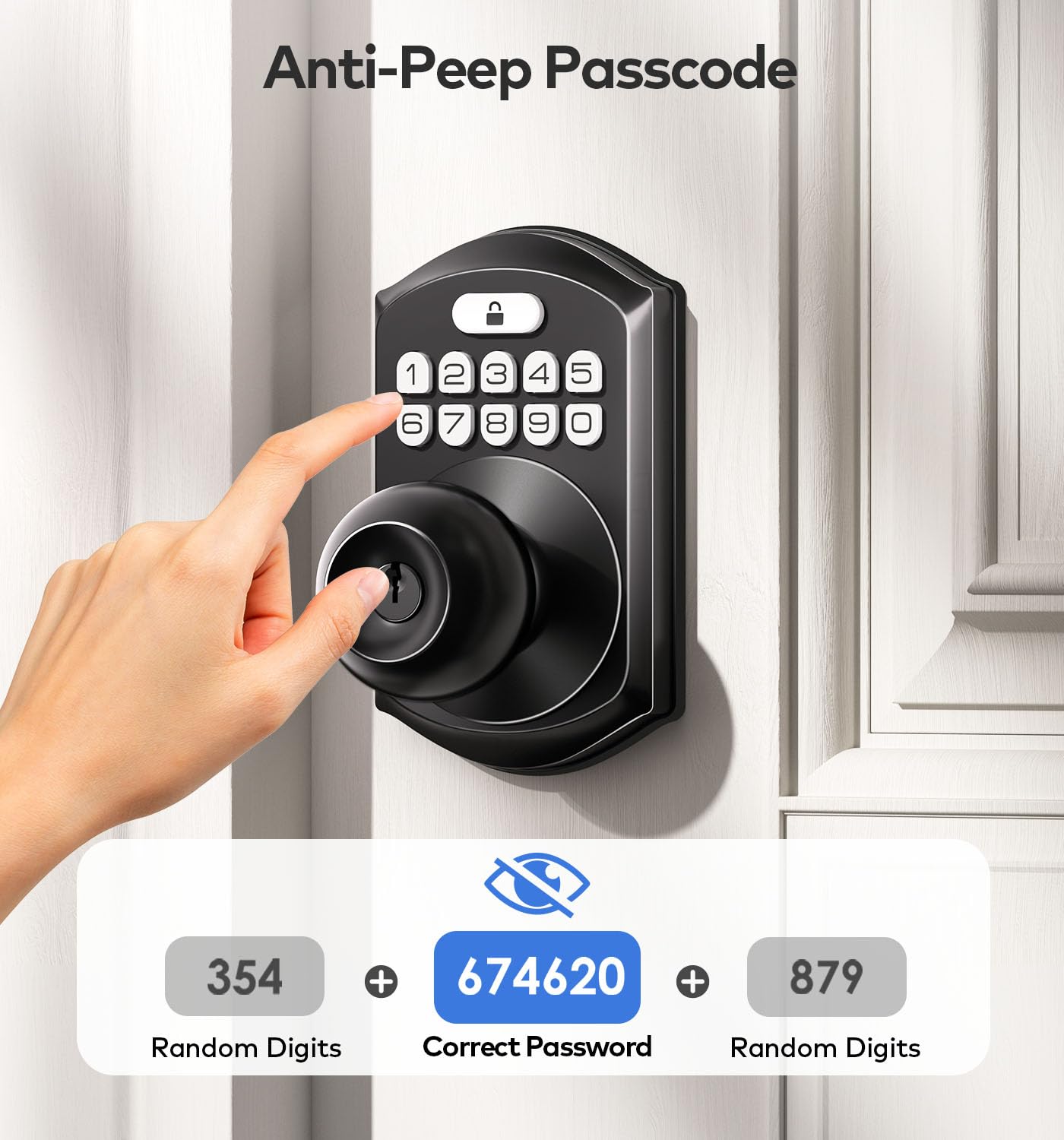 Keyless Entry Keypad Door Lock by TEEHO