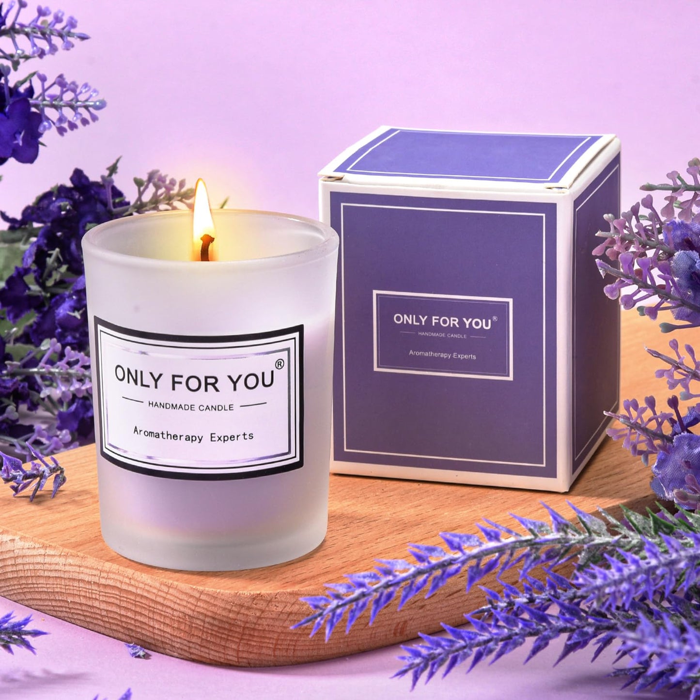 Birthday Gifts for Women, Unique Gifts for Wedding,Christmas, Happy Birthday, Relaxing Purple Gift for Mom Her Wife Sister Girlfriend Daughter Friendship, Self Care Gifts Basket Set for Women