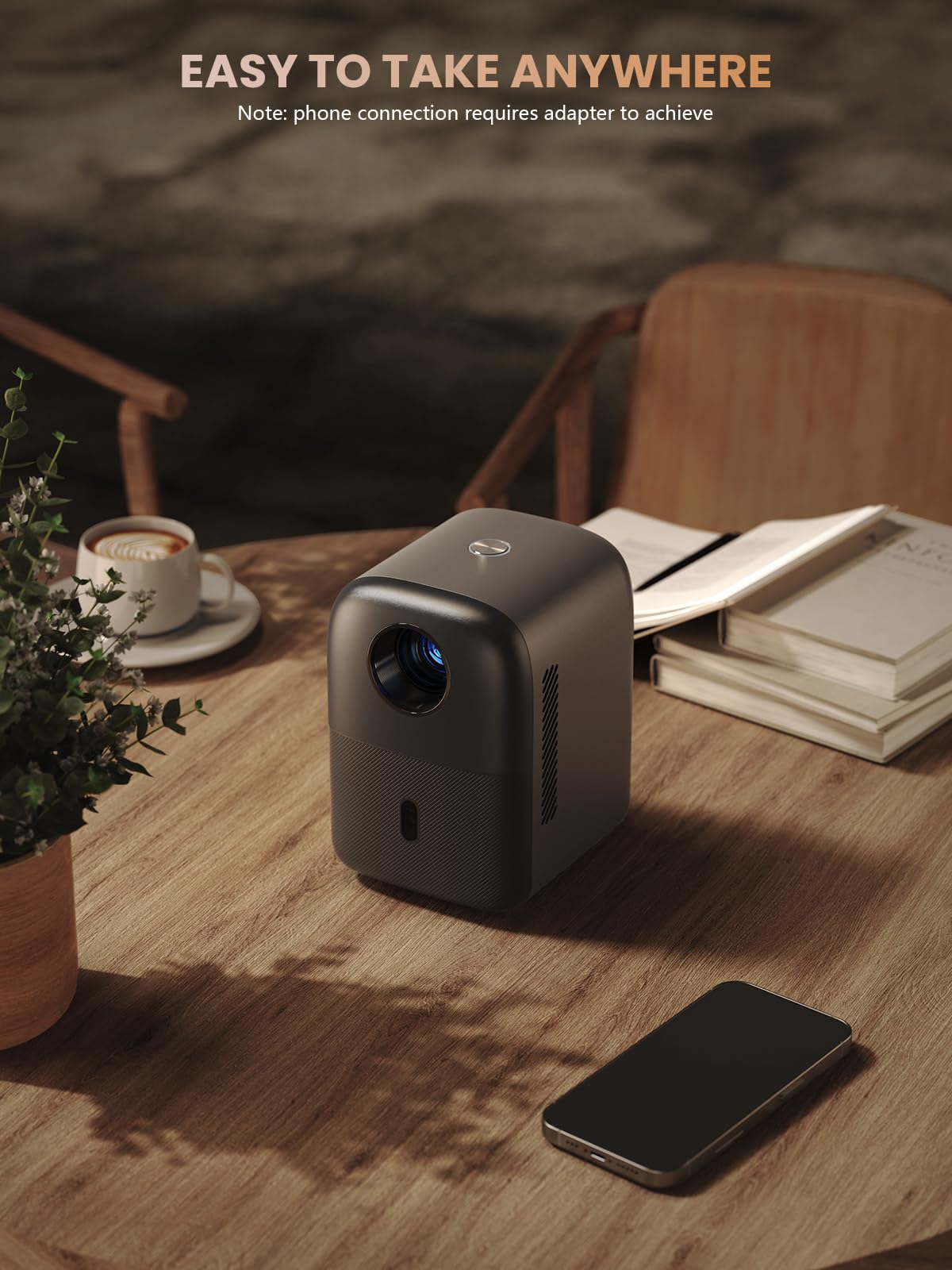 GROVIEW Mini Projector Bluetooth