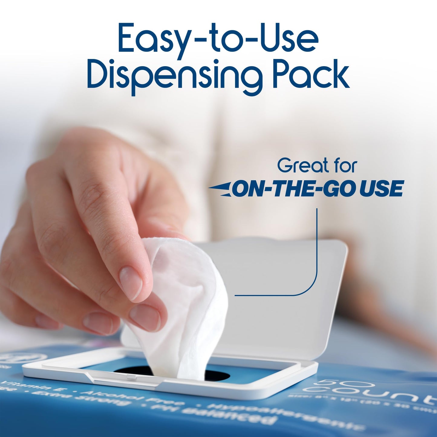 Inspire Adult Wet Wipes for Incontinence Care