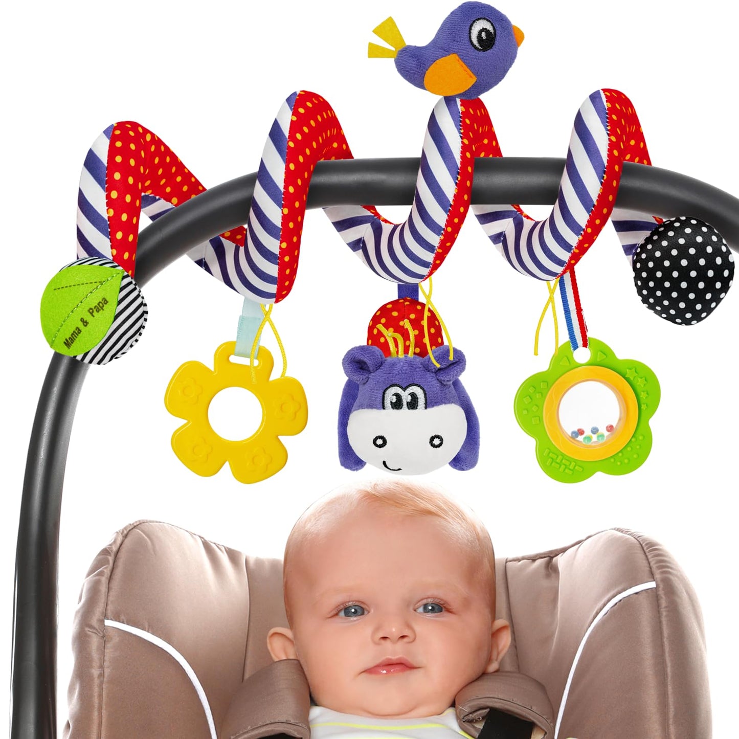 Bigib Baby Toys for Newborns 0-12 Months