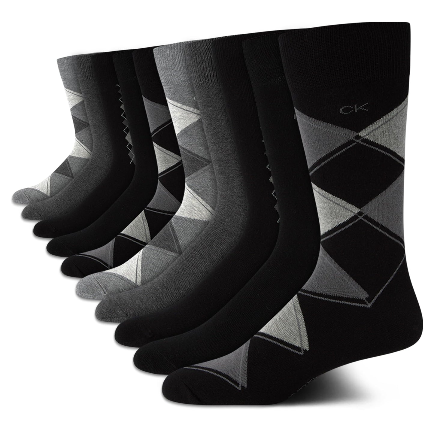 10 Pack Calvin Klein Men's Dress Socks