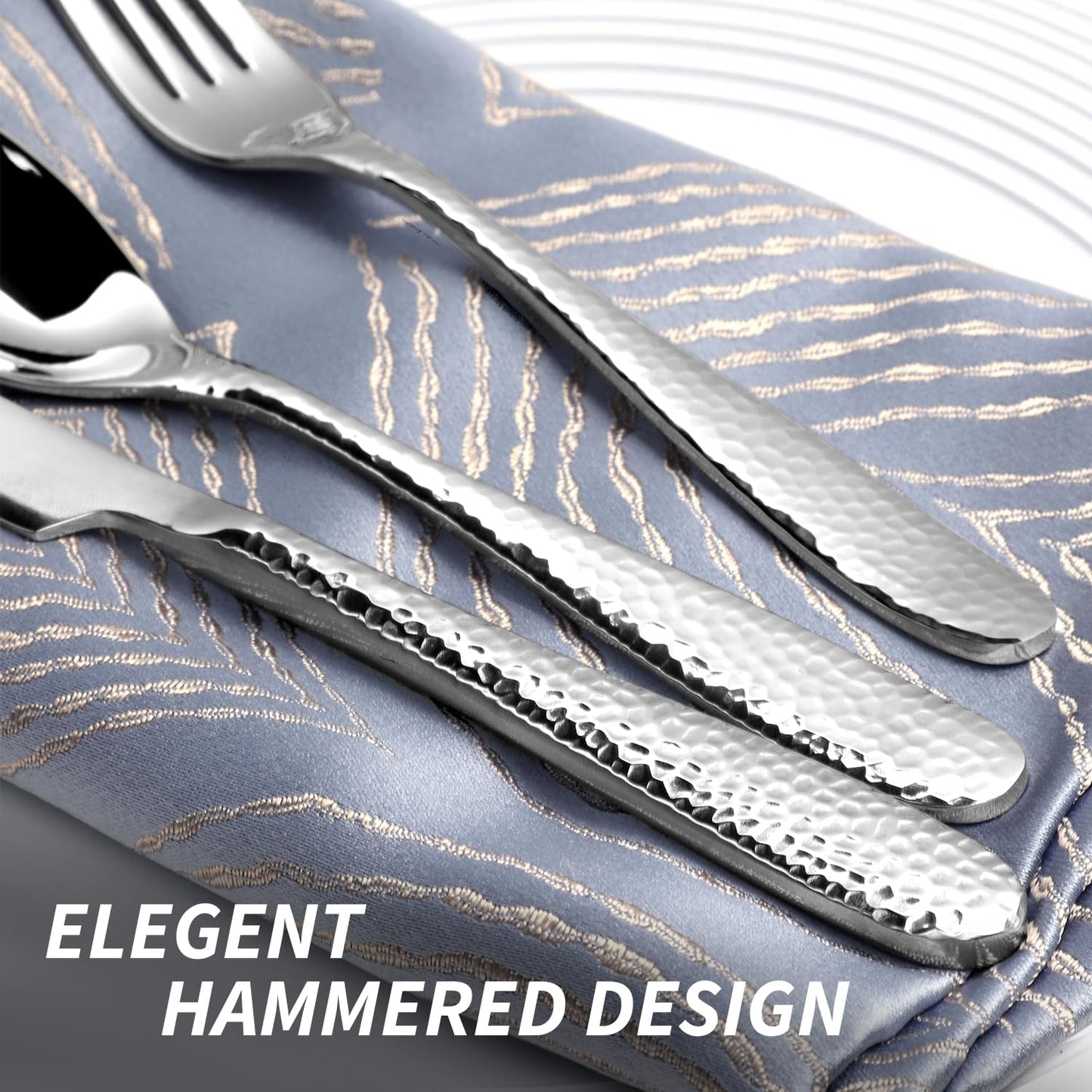 Fiwarex 20-Piece Stainless Steel Flatware Set