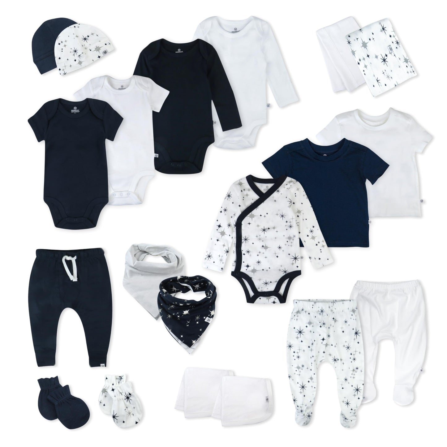 HonestBaby Organic Cotton Gift Set for Infants