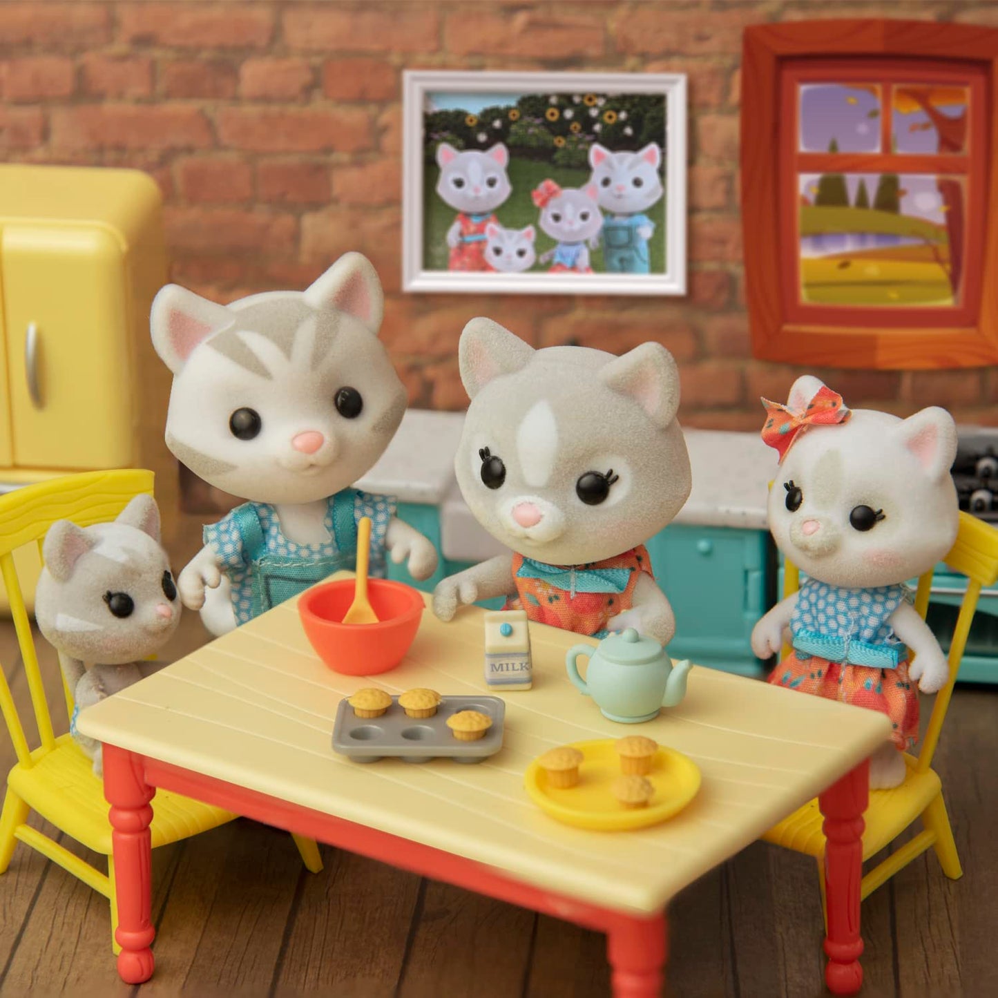 Honey Bee Acres Kitchen Playset - 27 Pieces