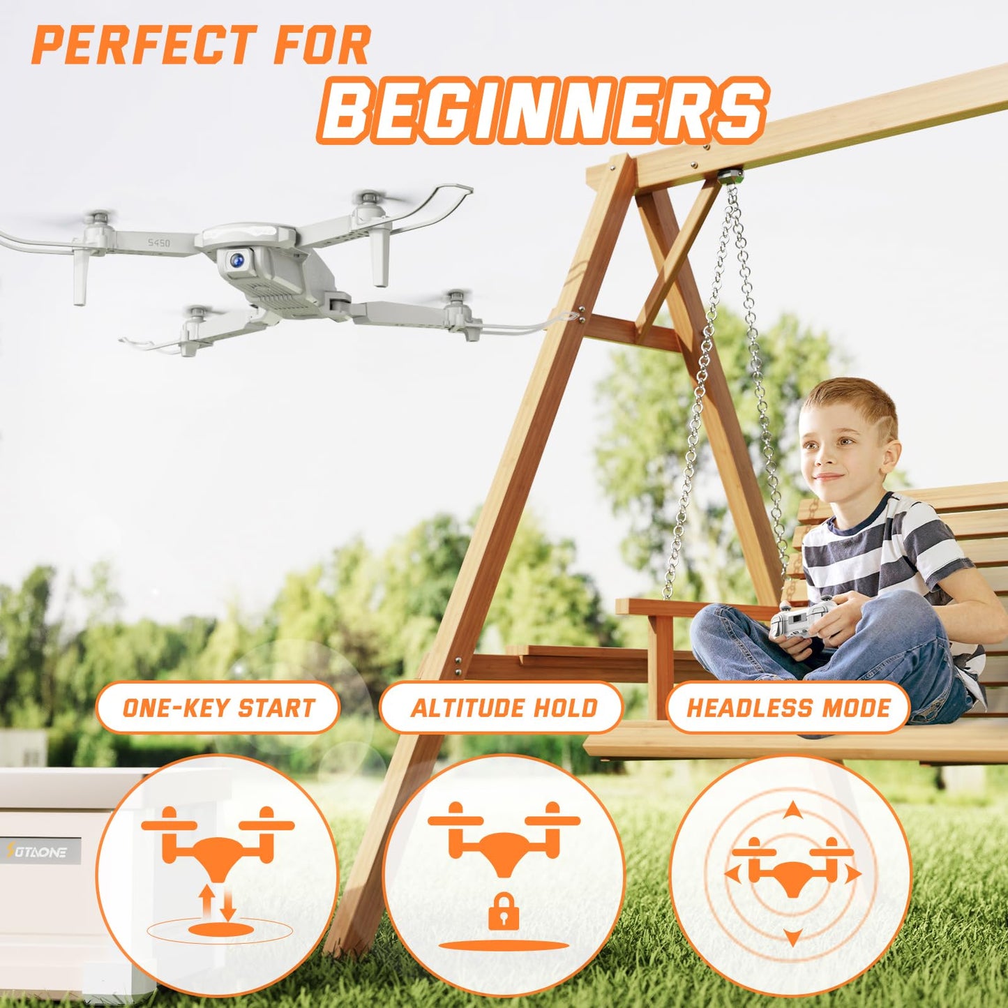 SOTAONE 1080P HD Camera Drone for Beginners