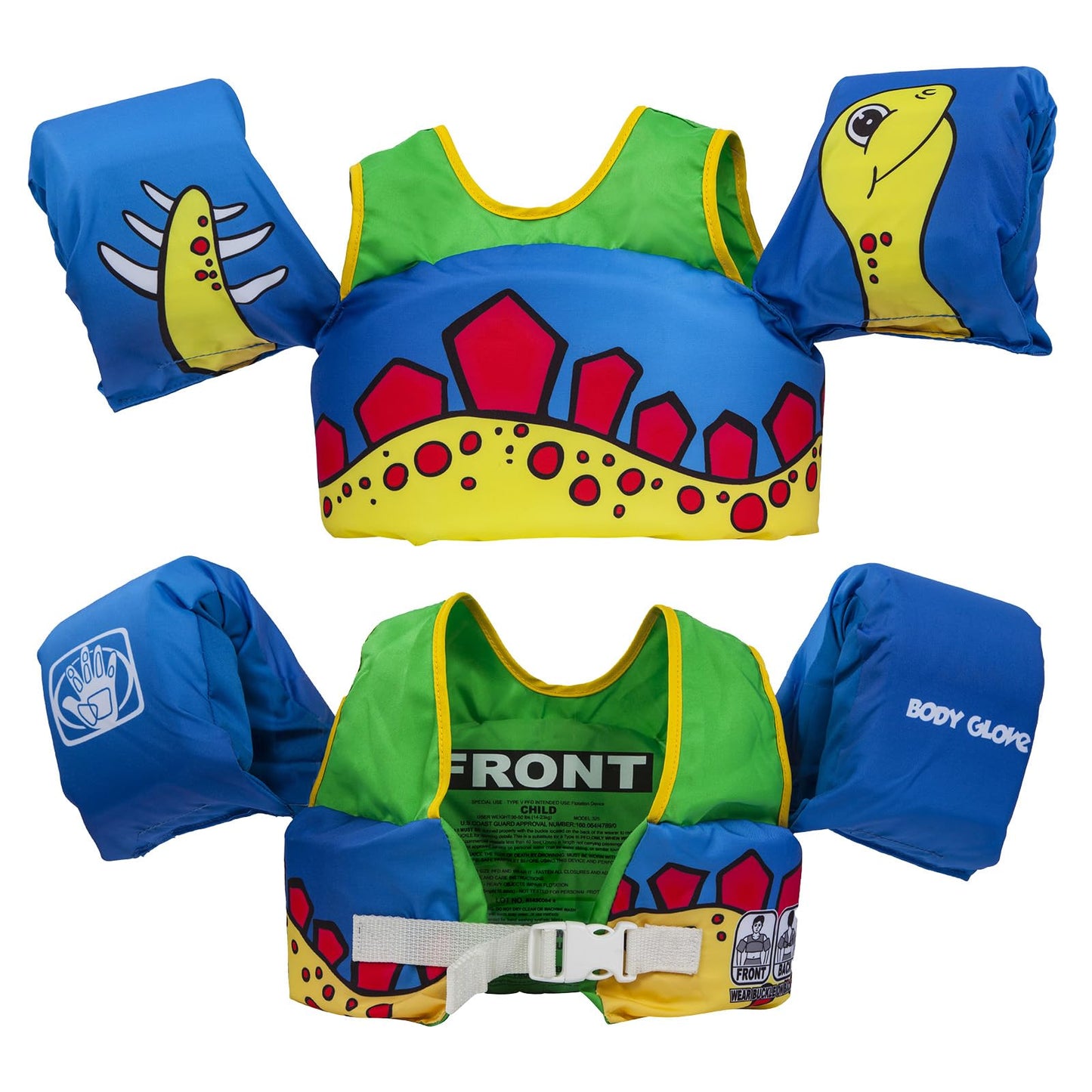Body Glove Swim Life Vest for Kids 33-55 lbs