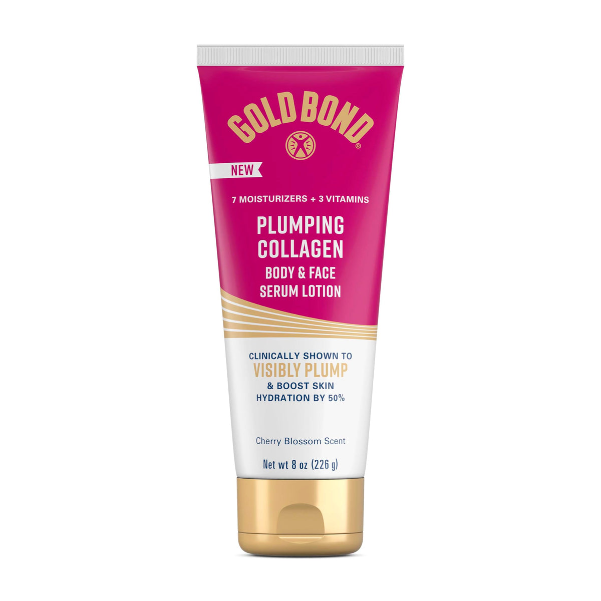 Gold Bond Collagen Plumping Body and Face Lotion 8oz